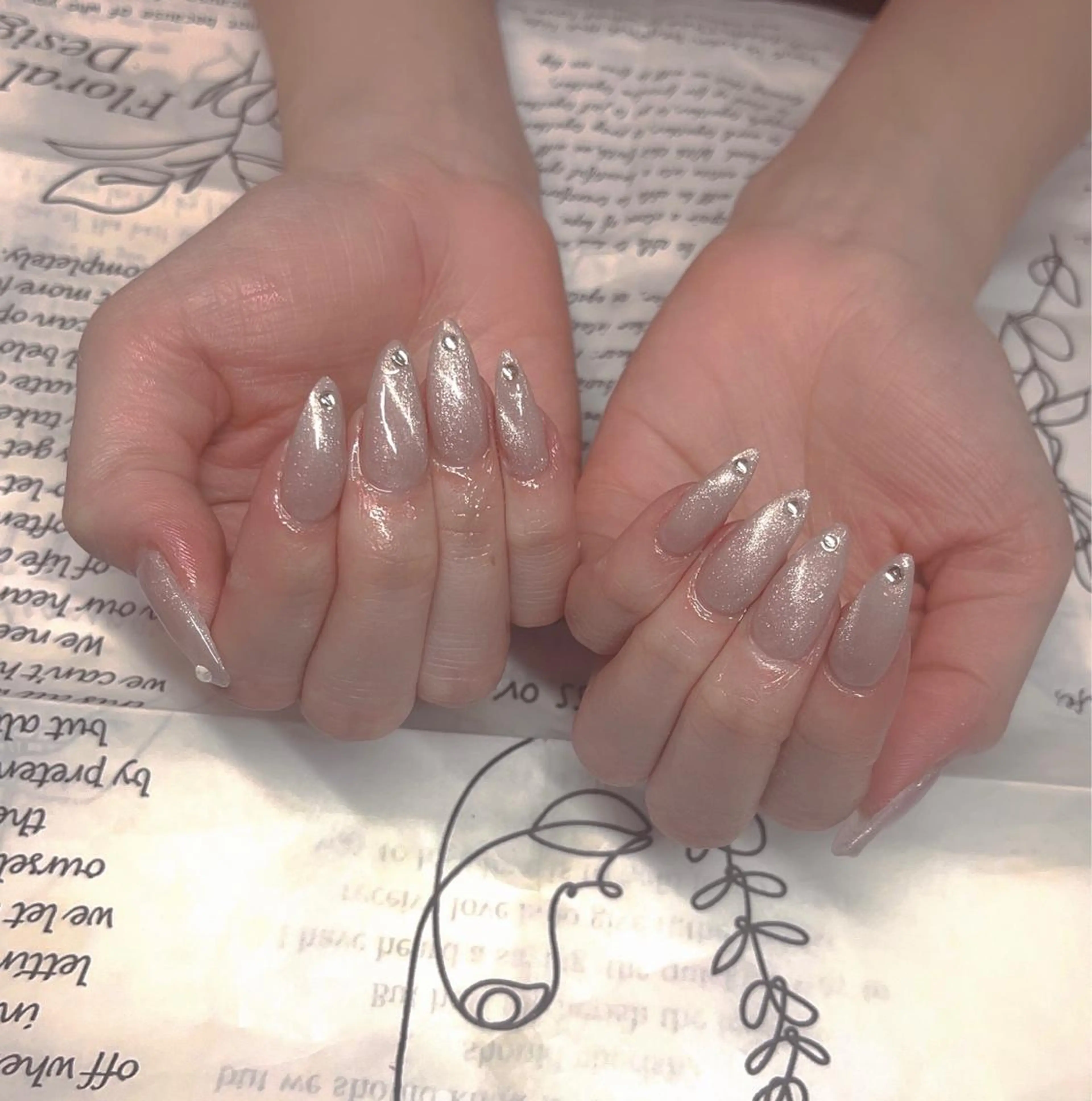 ネイル ハンドネイル ༺༒T&K nail ༒༻のネイルデザイン