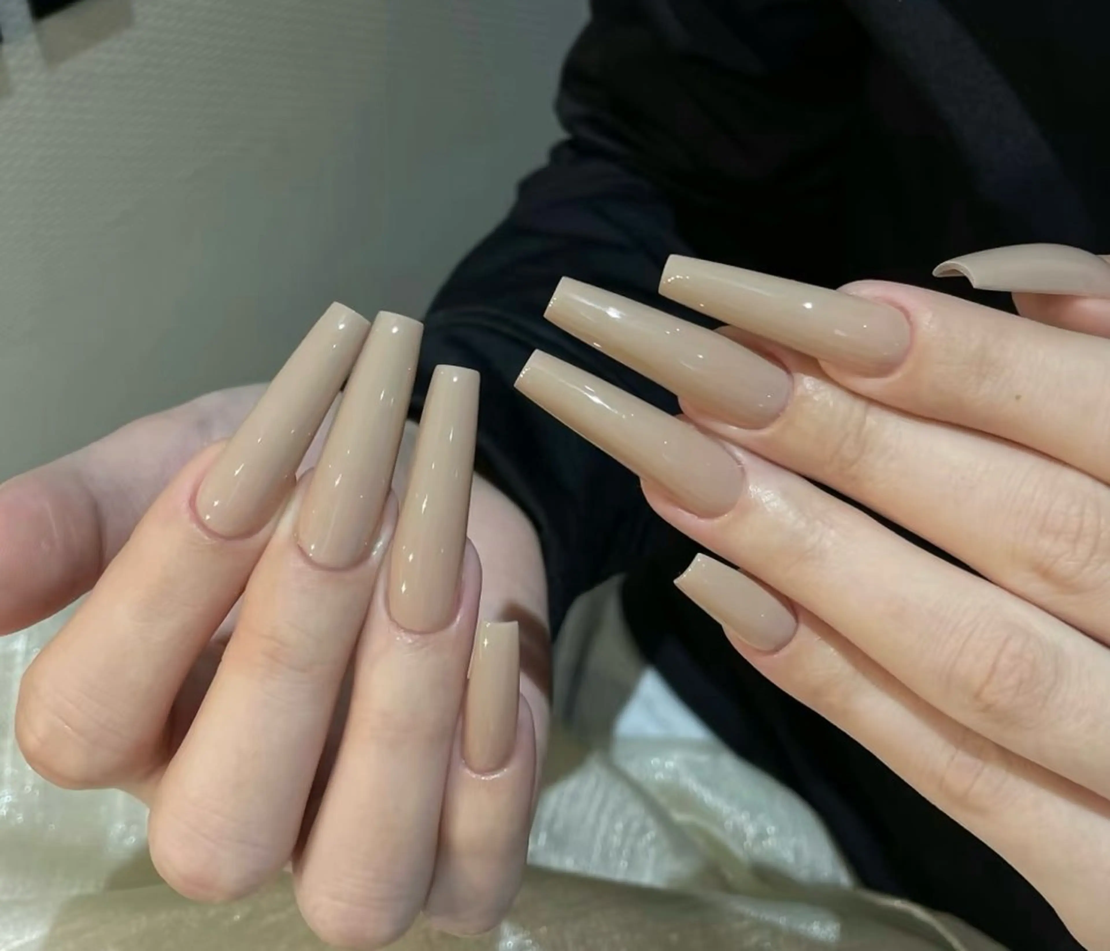 長さだしワンカラーの写真