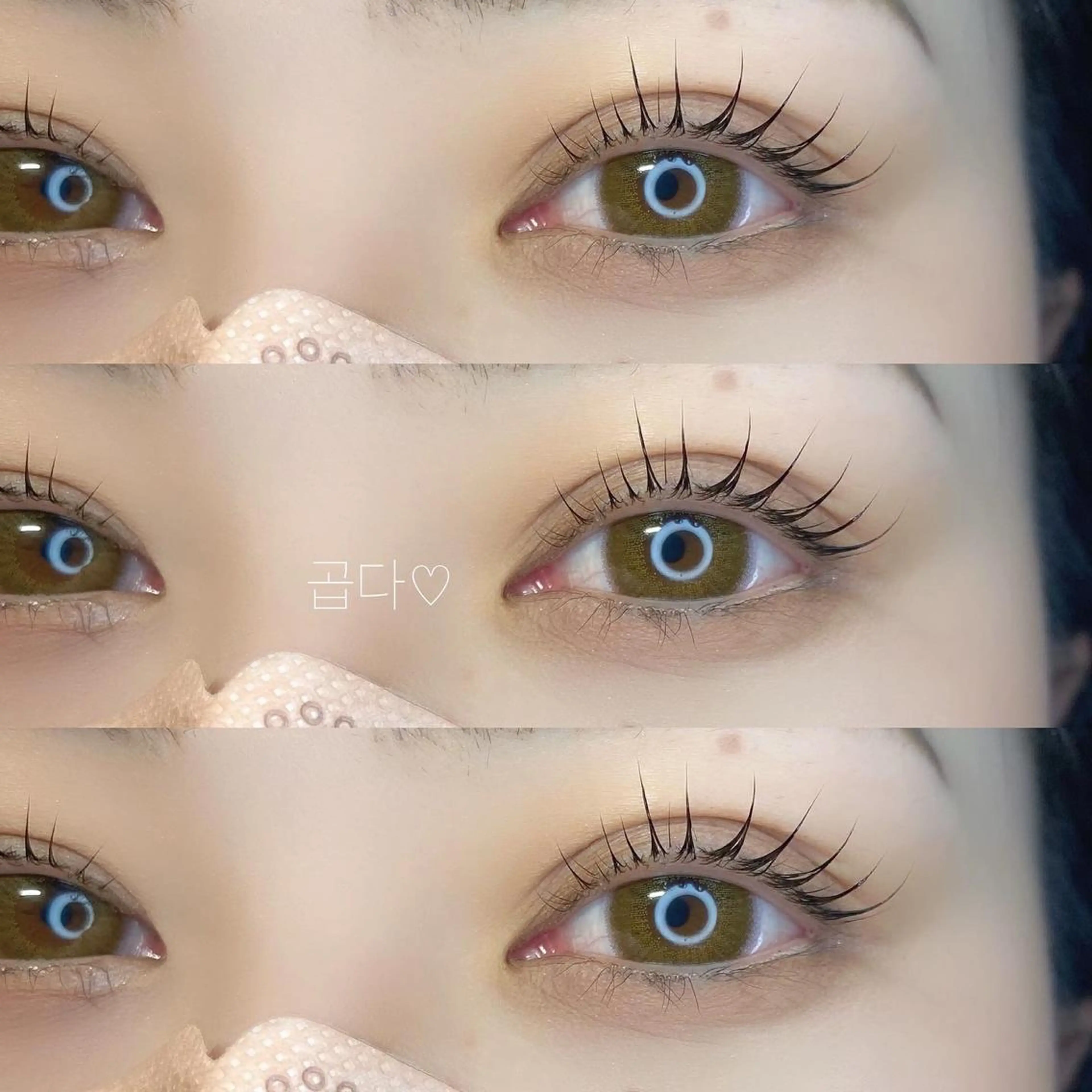 マツエク・マツパ Nancy所属・束感まつげ❤︎ あみのマツエク・マツパデザイン