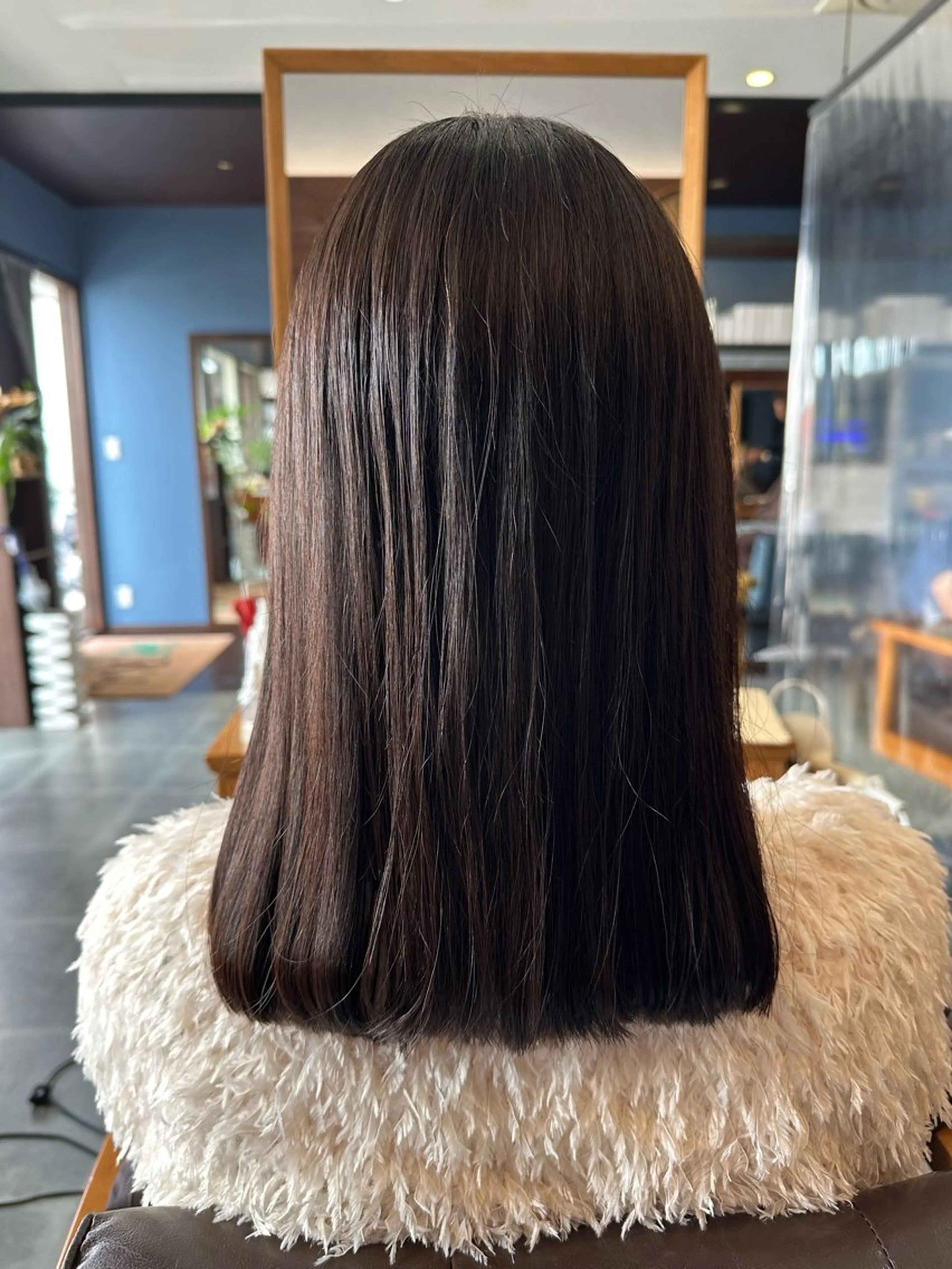セミロング カット 🎀Kubu大橋 夏夢🎀のヘアスタイル
