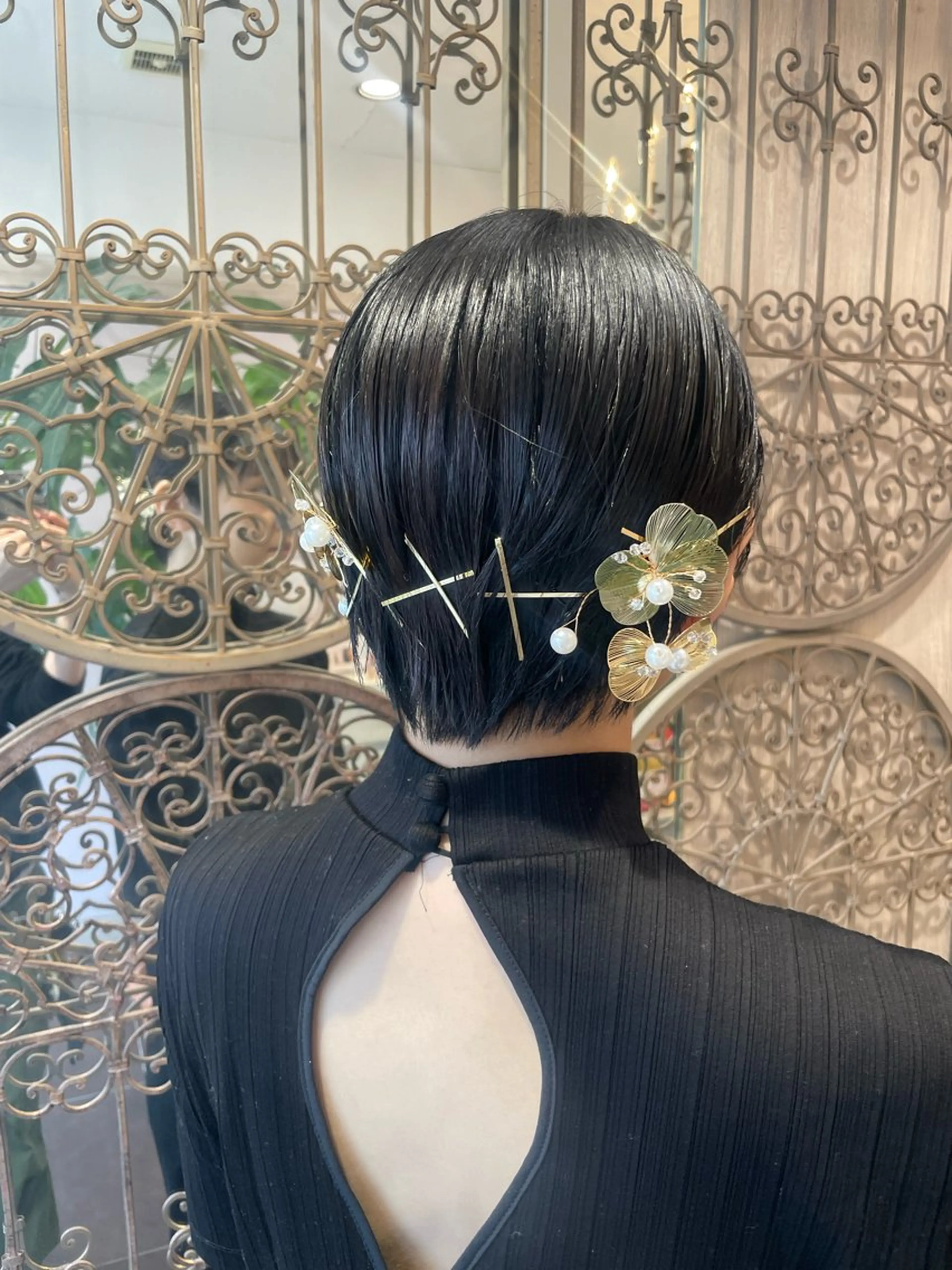 ヘアアレンジ ヘアセット ナカタ ユウナのヘアスタイル