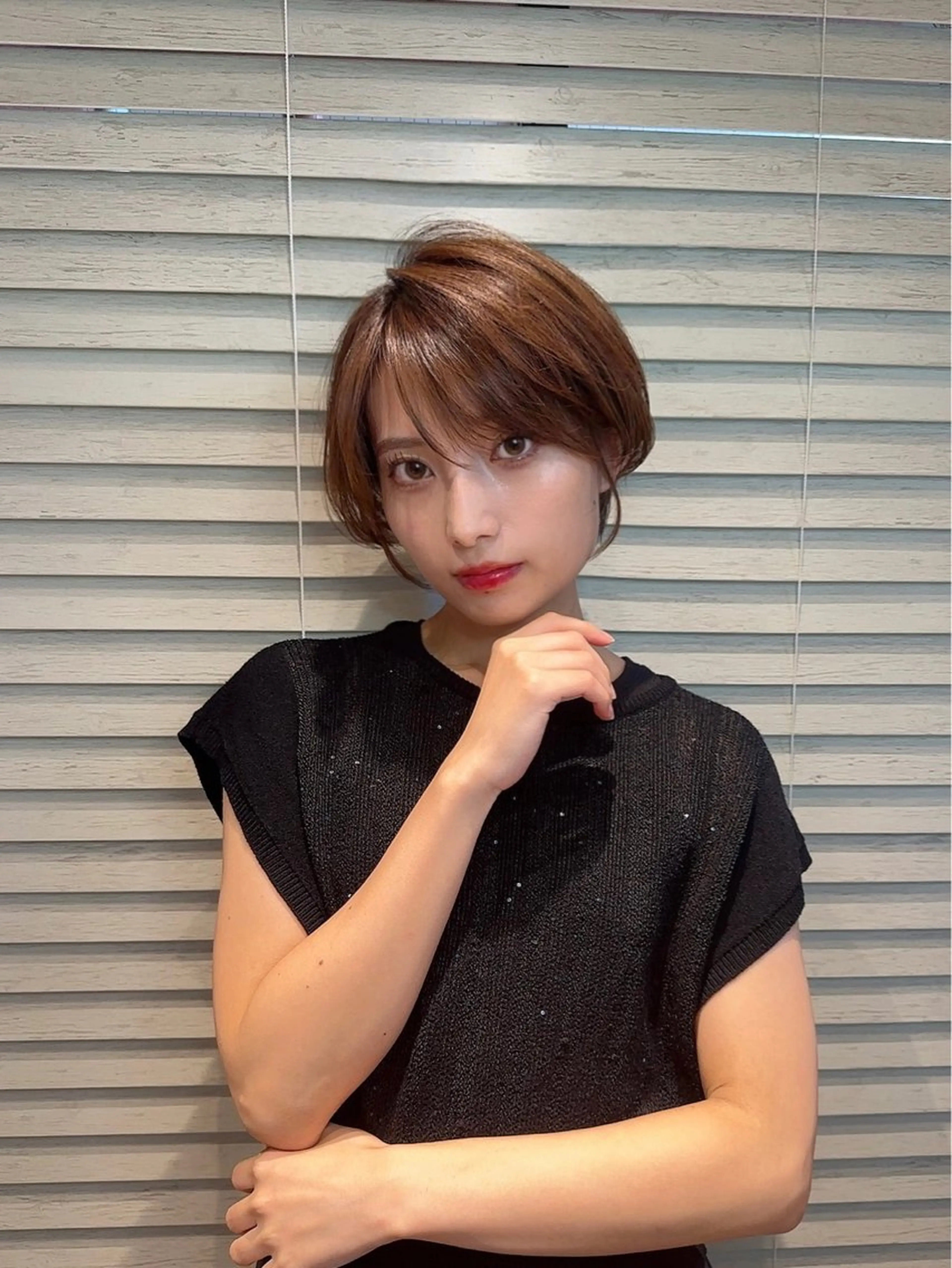 ショート tuuli所属・石井 永遠のヘアスタイル
