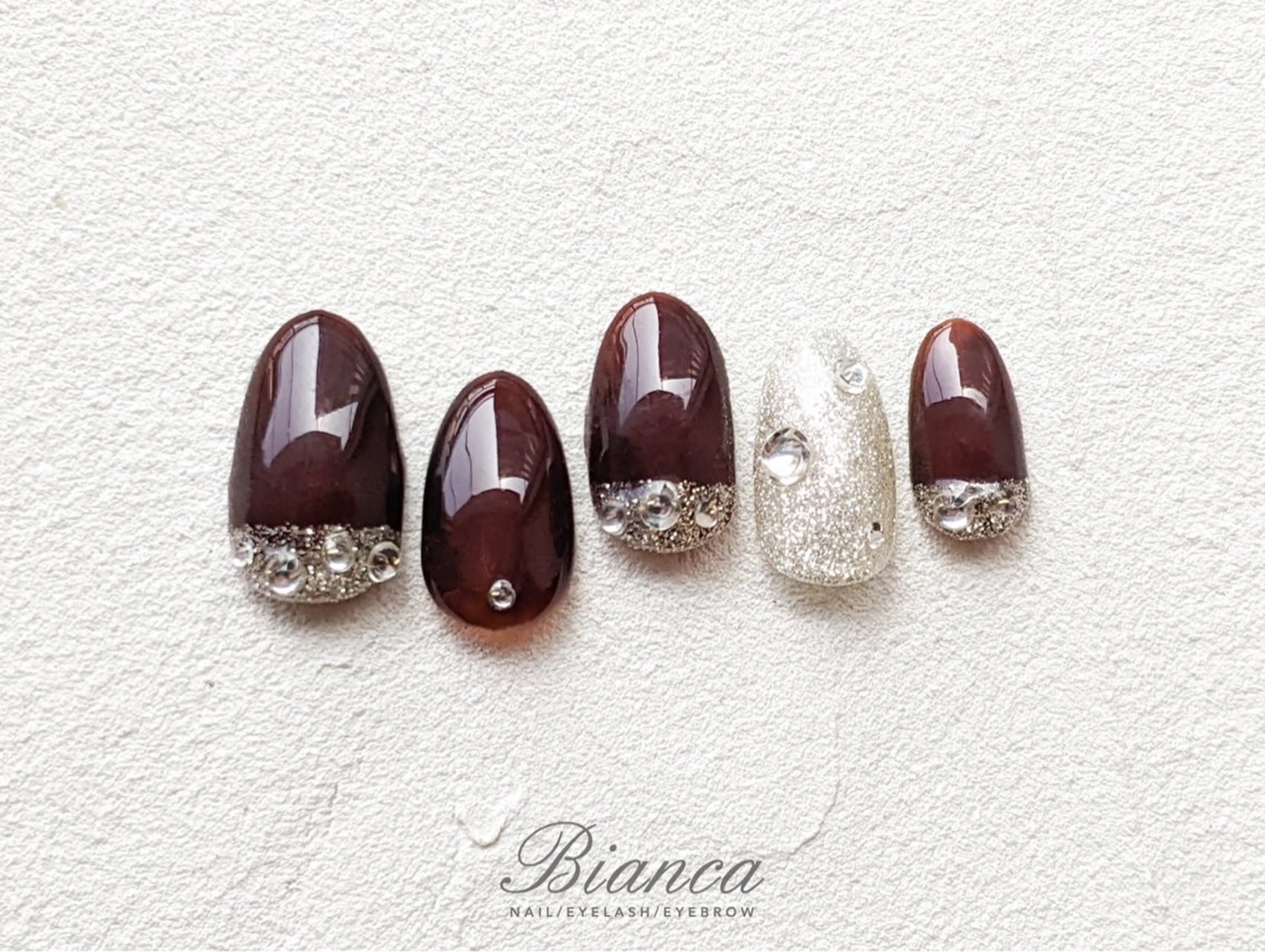 ネイル ハンドネイル Bianca栄店 みさと店長のネイルデザイン