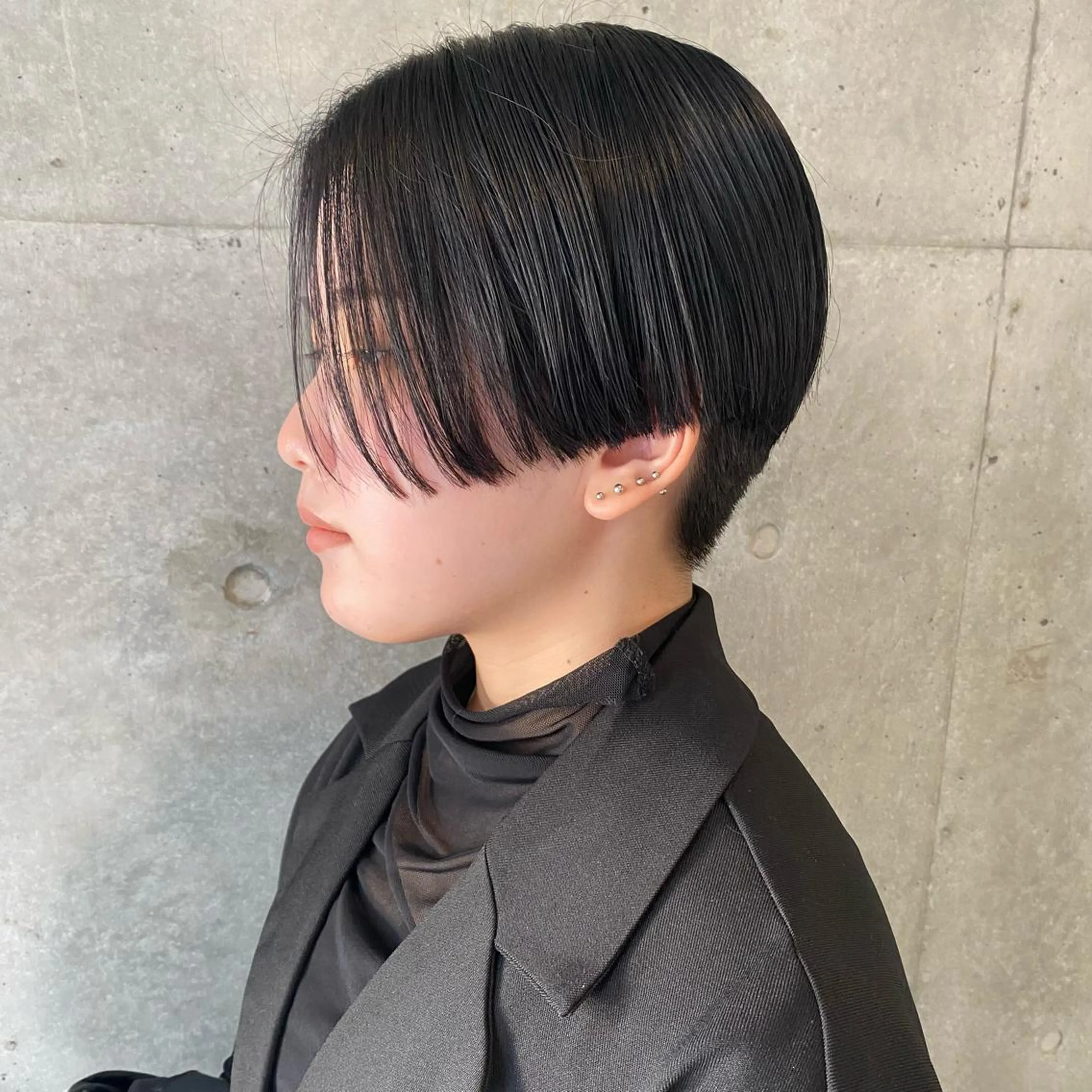 ショート ハンサムショート ショートヘア カット ヘアカラー Yahiko ハイトーンのヘアスタイル