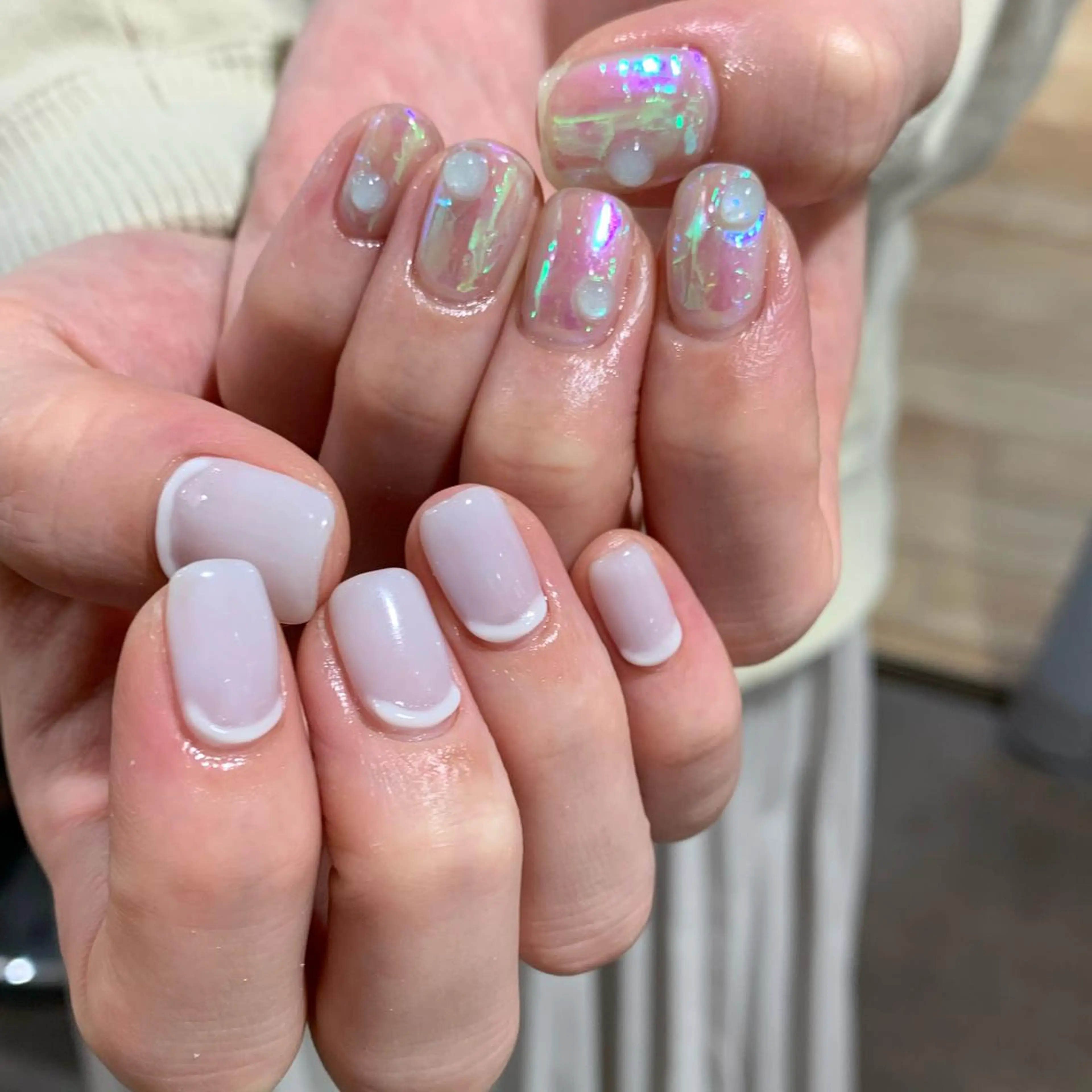 ネイル 持ち込み ハンドネイル 鈴木 まゆのネイルデザイン