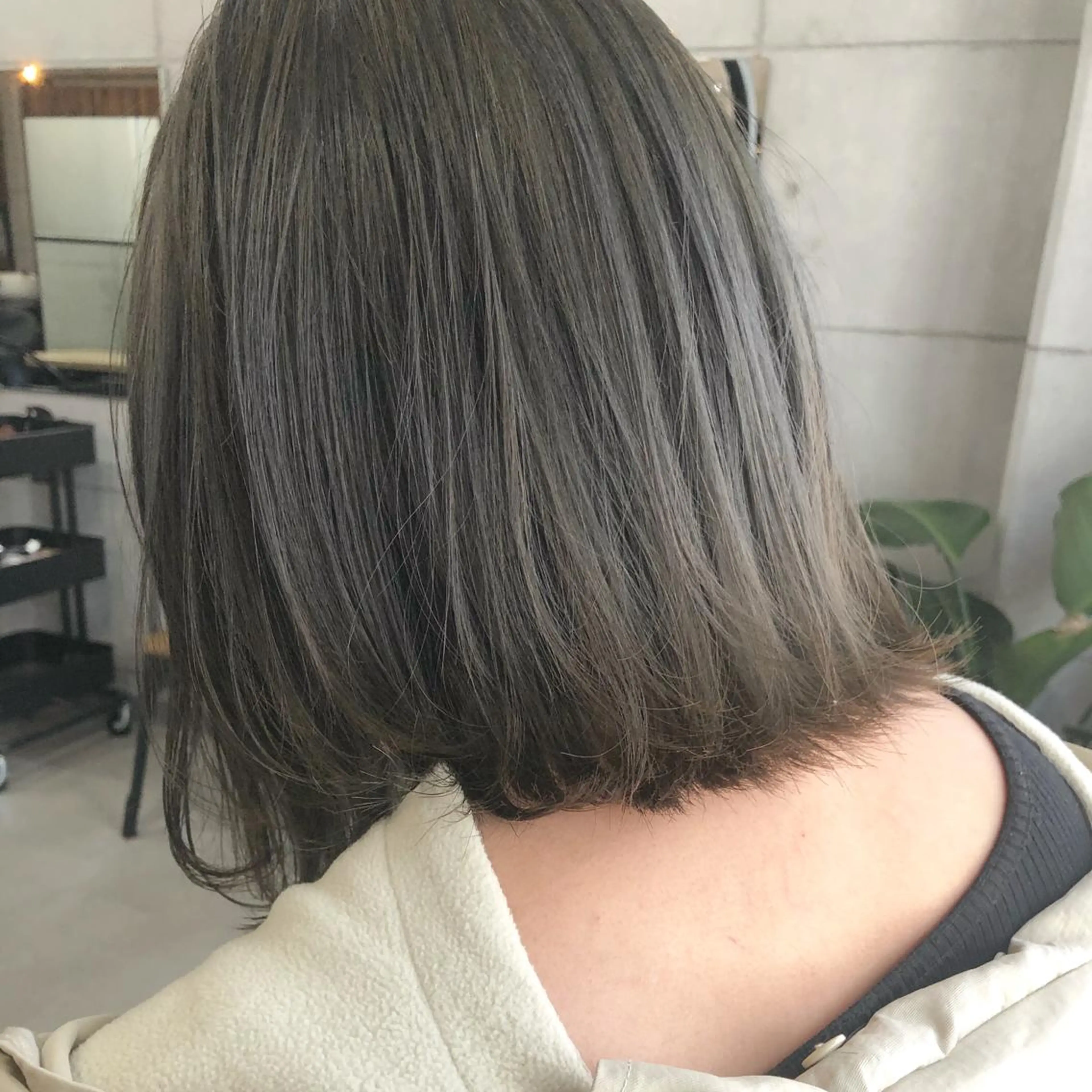 ミディアム カラー パーマ ヘアアレンジ メンズ キッズ ネイル マツエク・マツパ メンズブリーチ ブリーチ グレージュ カット ヘアカラー トリートメント ヘアセット 艶髪育成サロン 京橋　shinのヘアスタイル
