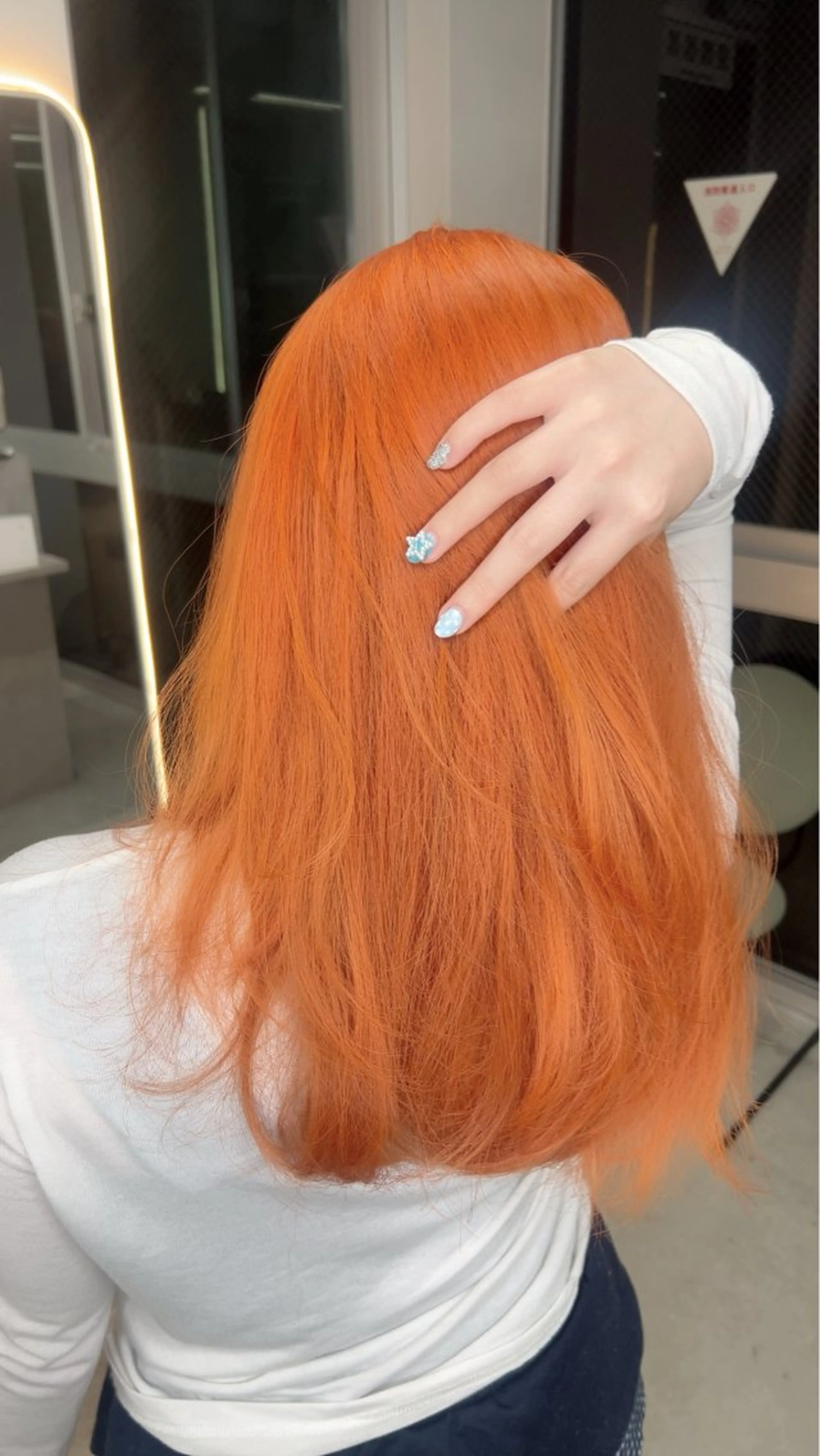 カラー カット ヘアカラー GiseL さあや博多ハイトーンのヘアスタイル