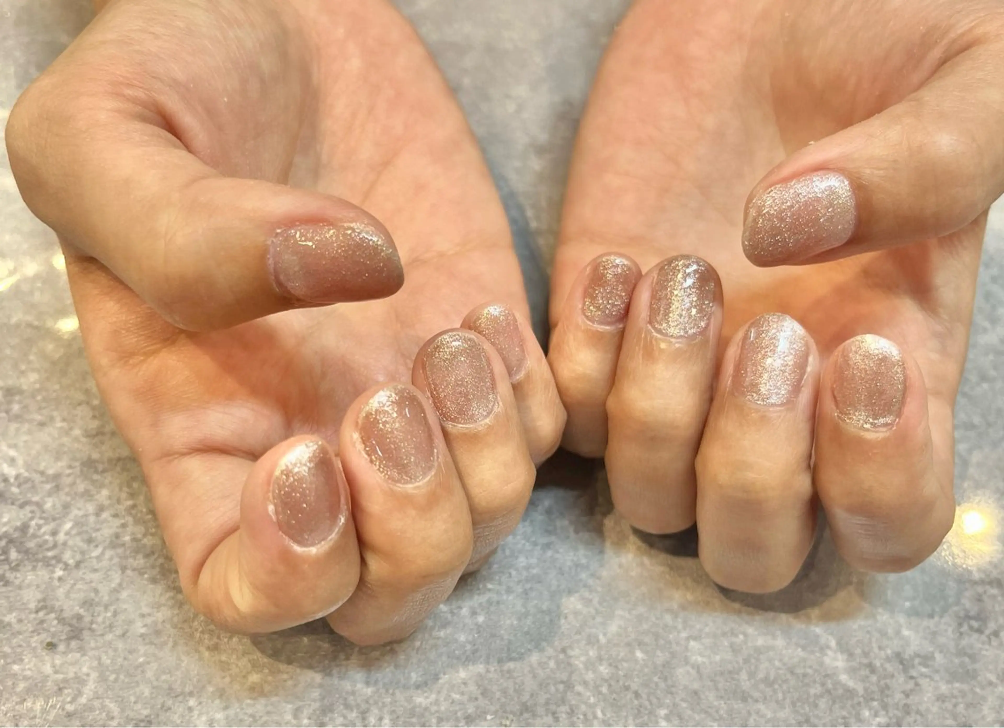 ネイル マグネットネイル ワンカラーネイル nail salon kicchiのネイルデザイン