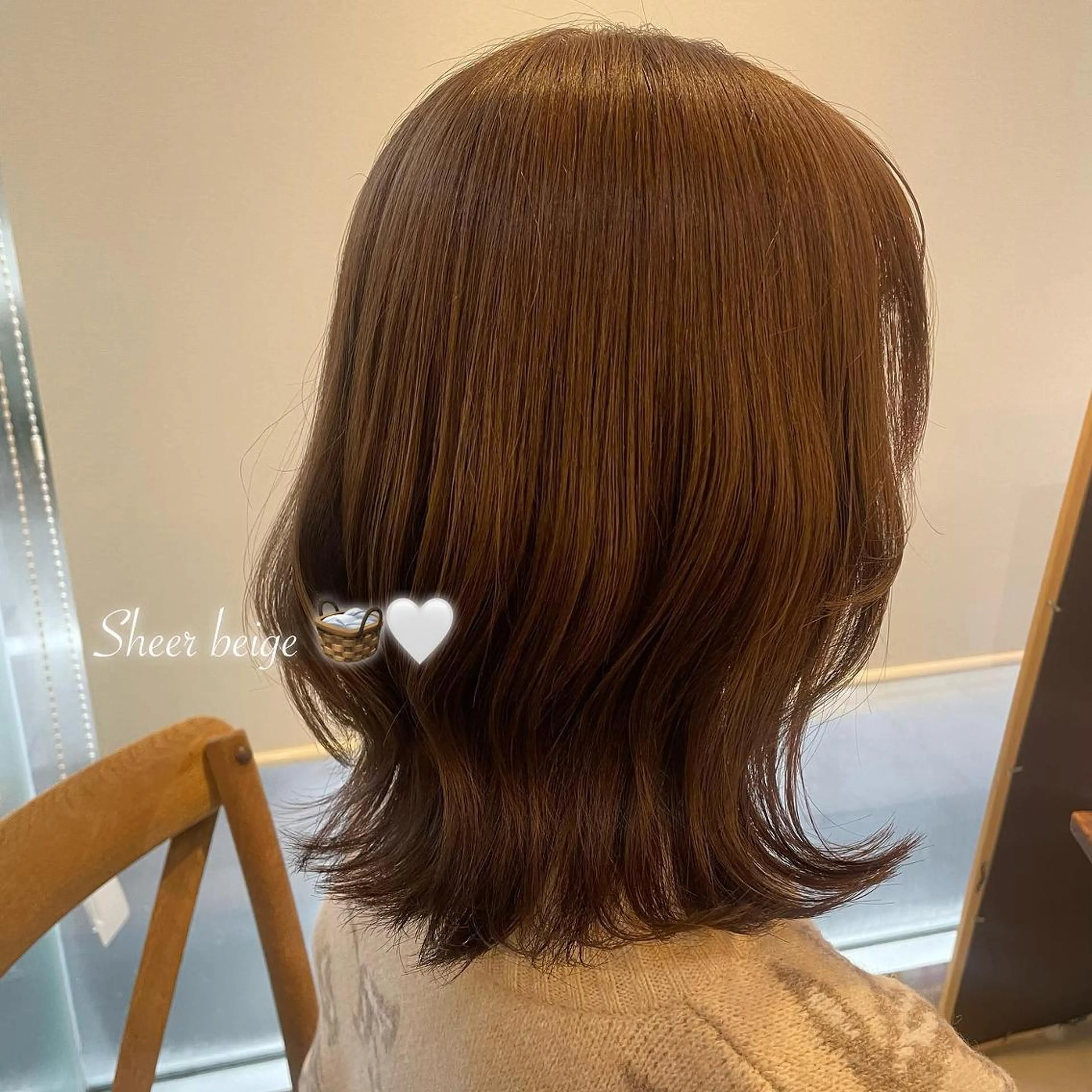 カラー ヘアアレンジ ブリーチ 透明感カラー イルミナカラー ブリーチなしカラー 𝙢𝙞𝙮𝙪🎀 girly hairのヘアスタイル