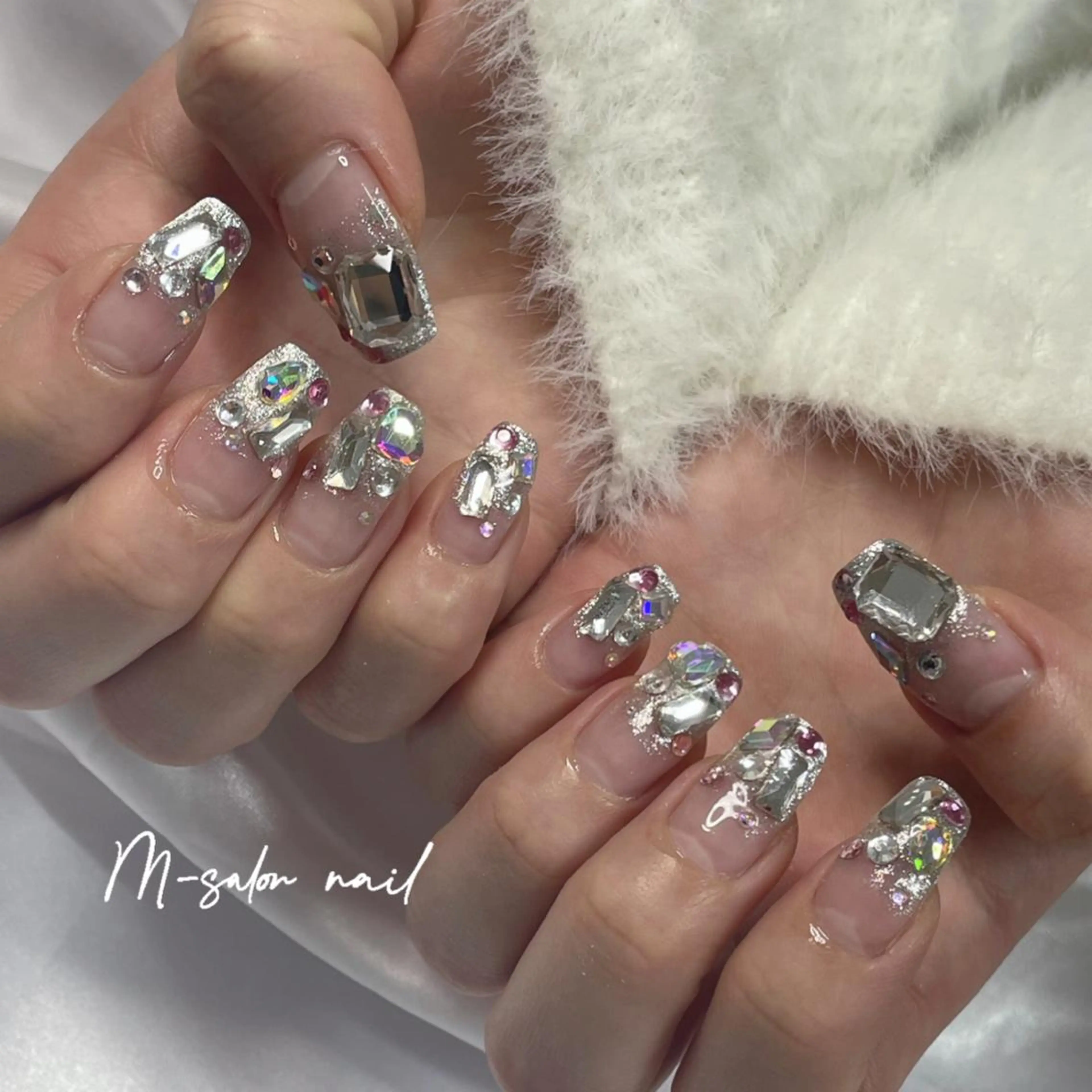 ネイル ハンドネイル 韓国/網紅/パーツ M-salonのネイルデザイン