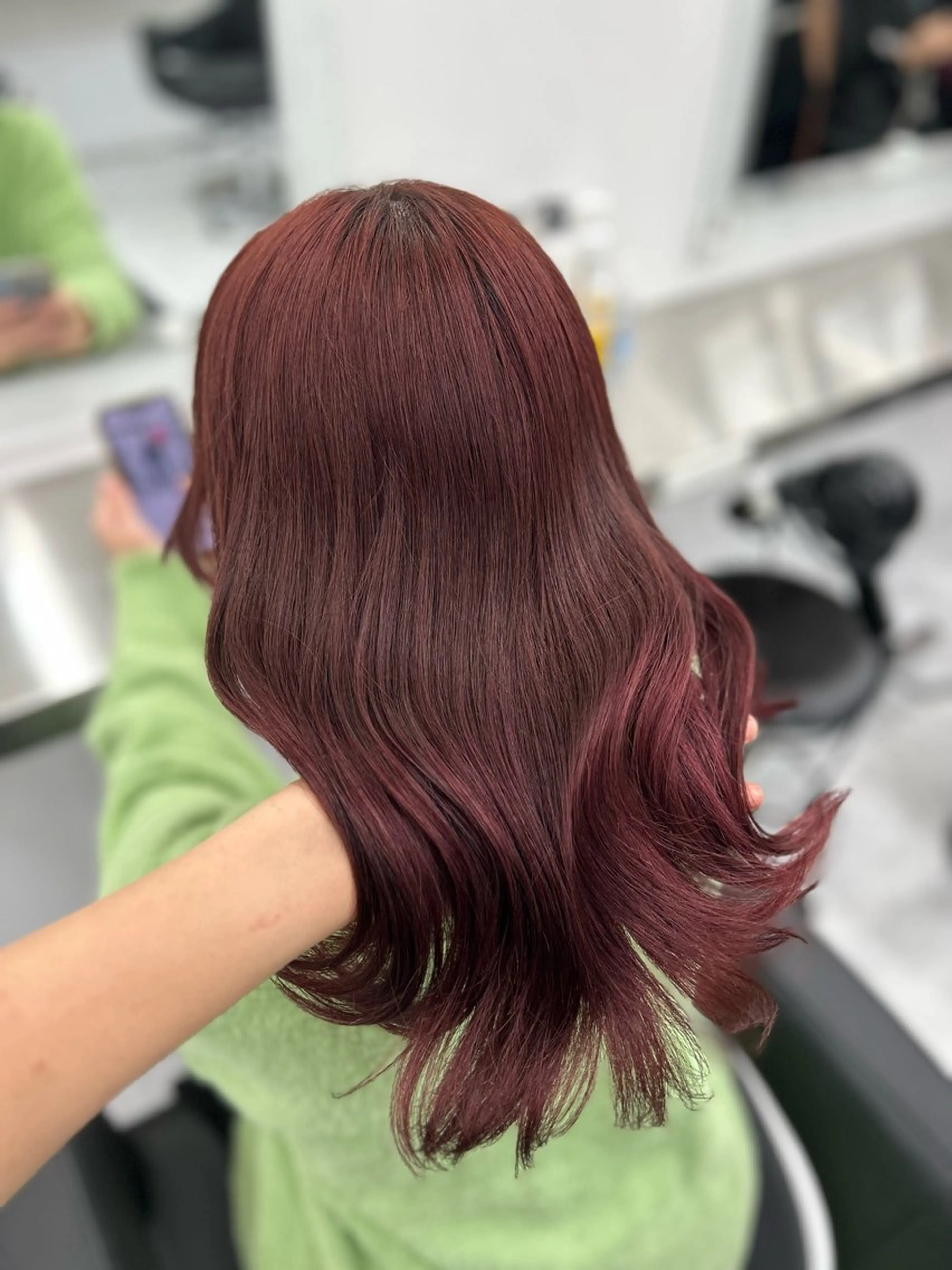 ロング カラー ヘアカラー トリートメント 上品モテヘア💍🤎 karen💍🤎のヘアスタイル