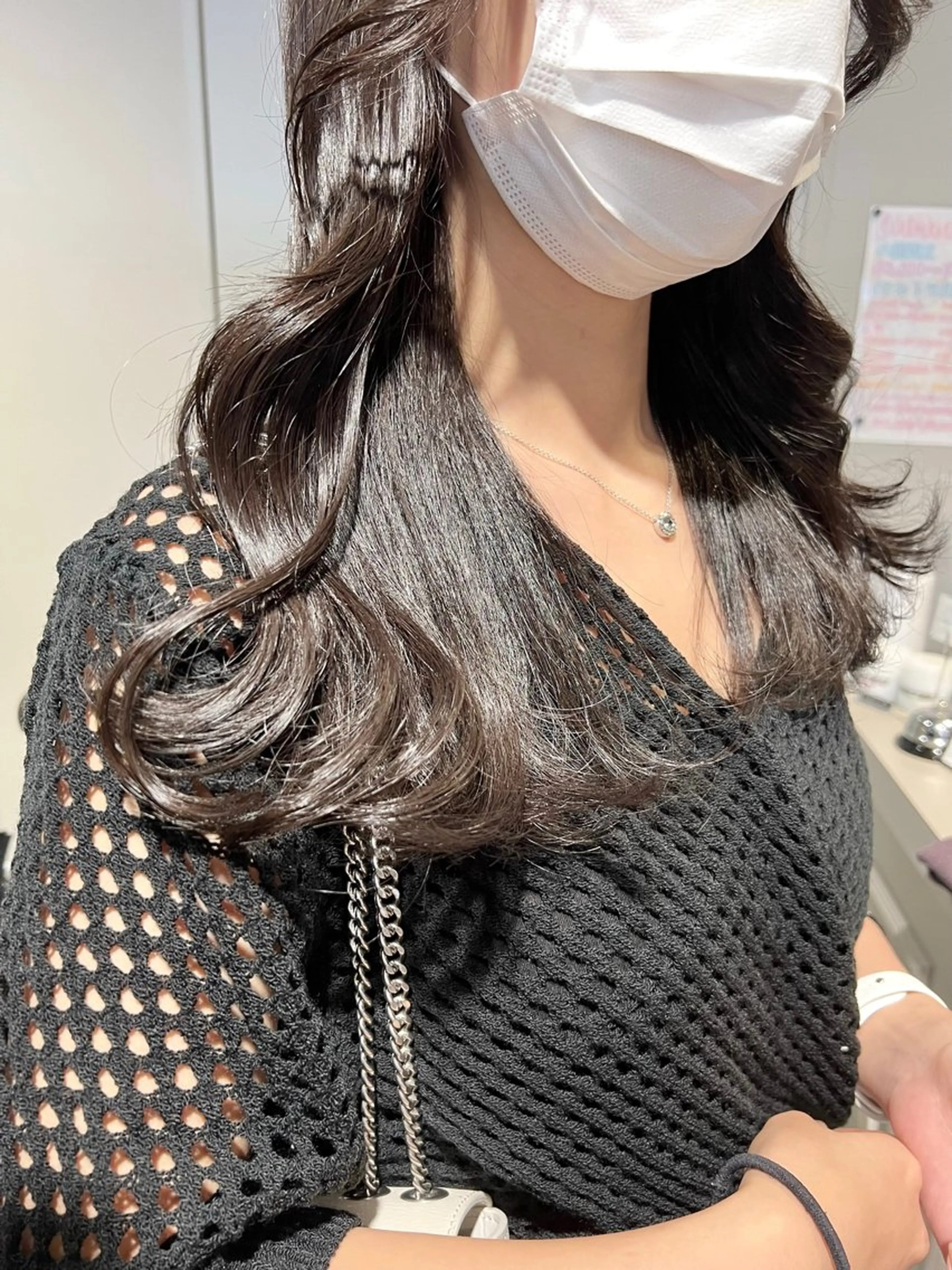 ロング カラー パーマ ヘアアレンジ メンズ キッズ カット ヘアカラー トリートメント ヘッドスパ ヘアセット 上品＆韓国風 🥀海心🥀のヘアスタイル