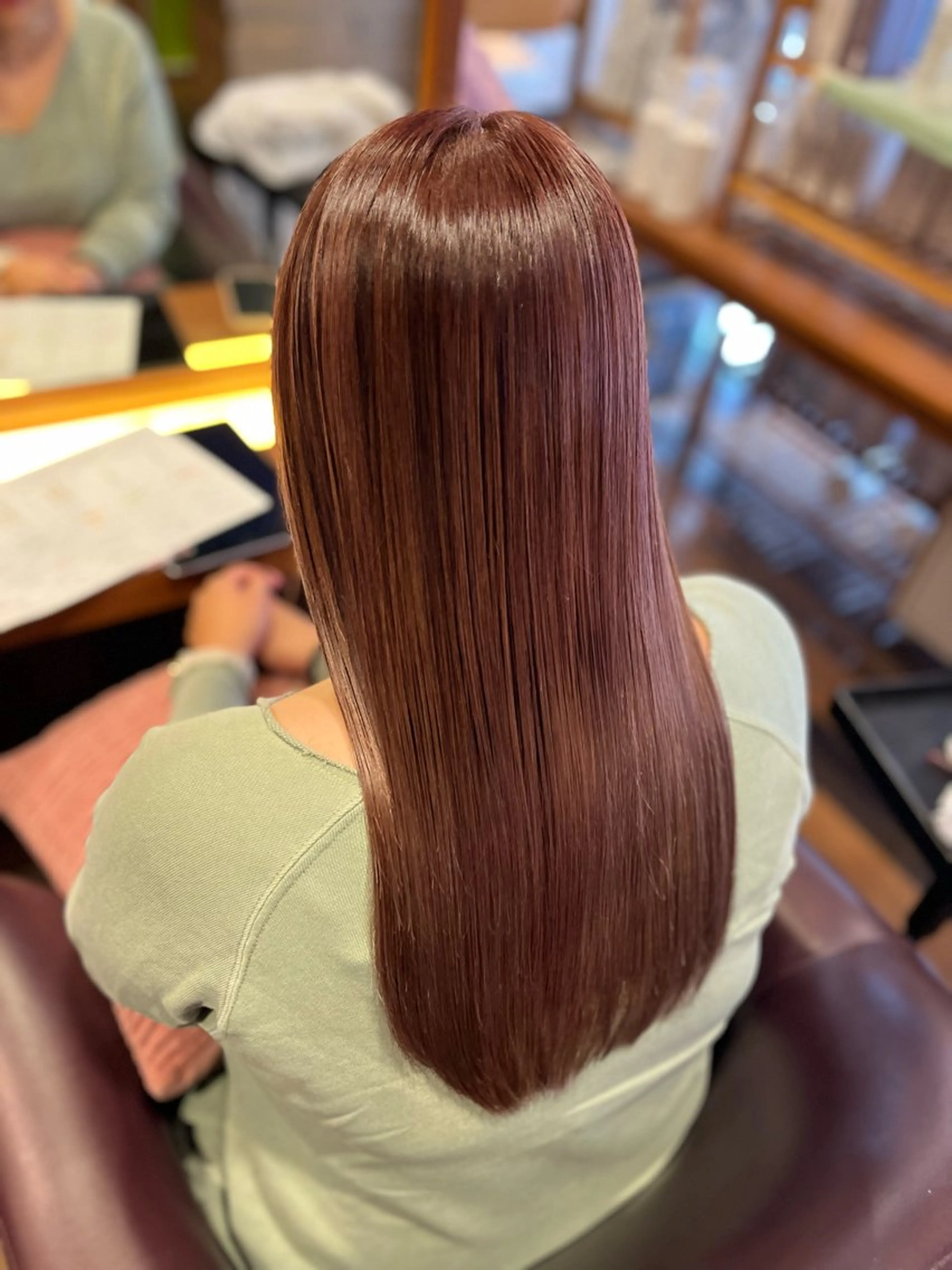 ロング カット ヘアカラー トリートメント サイトウ ナツキのヘアスタイル