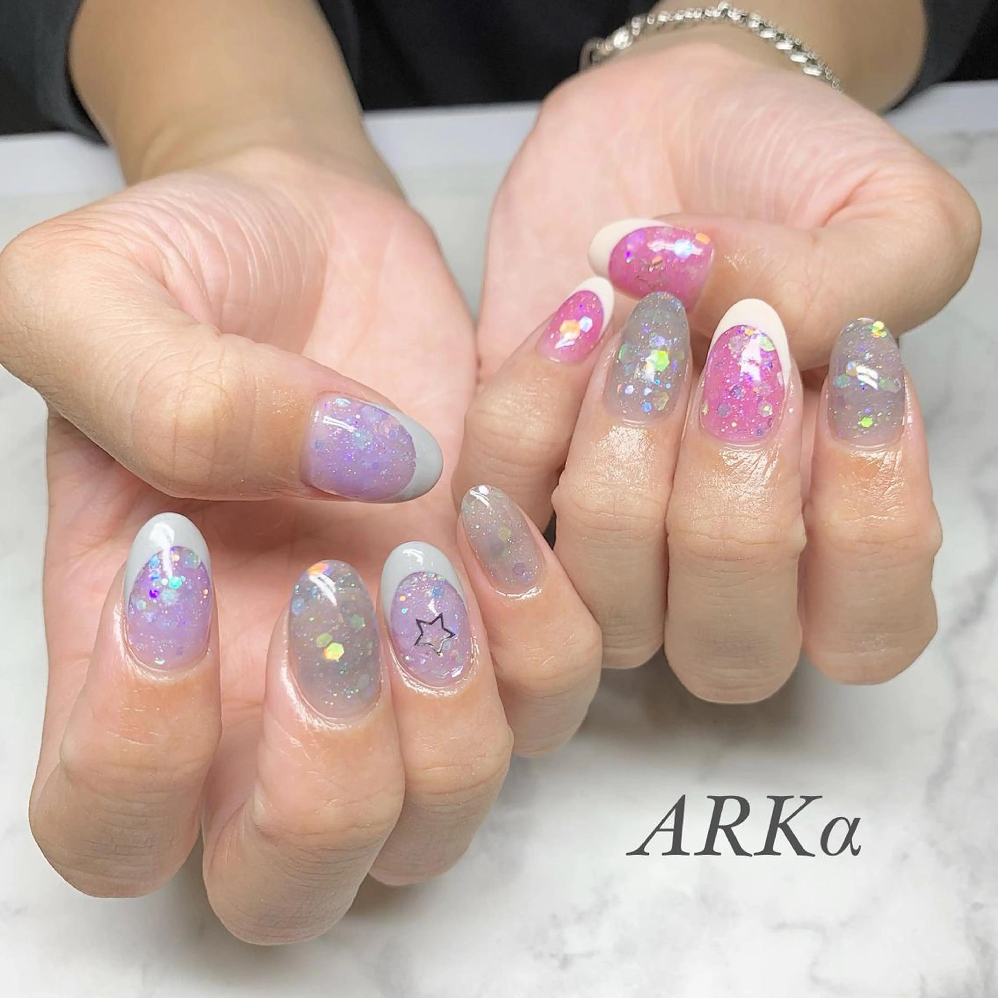 ネイル ハンドネイル ARKα SHIORIのネイルデザイン