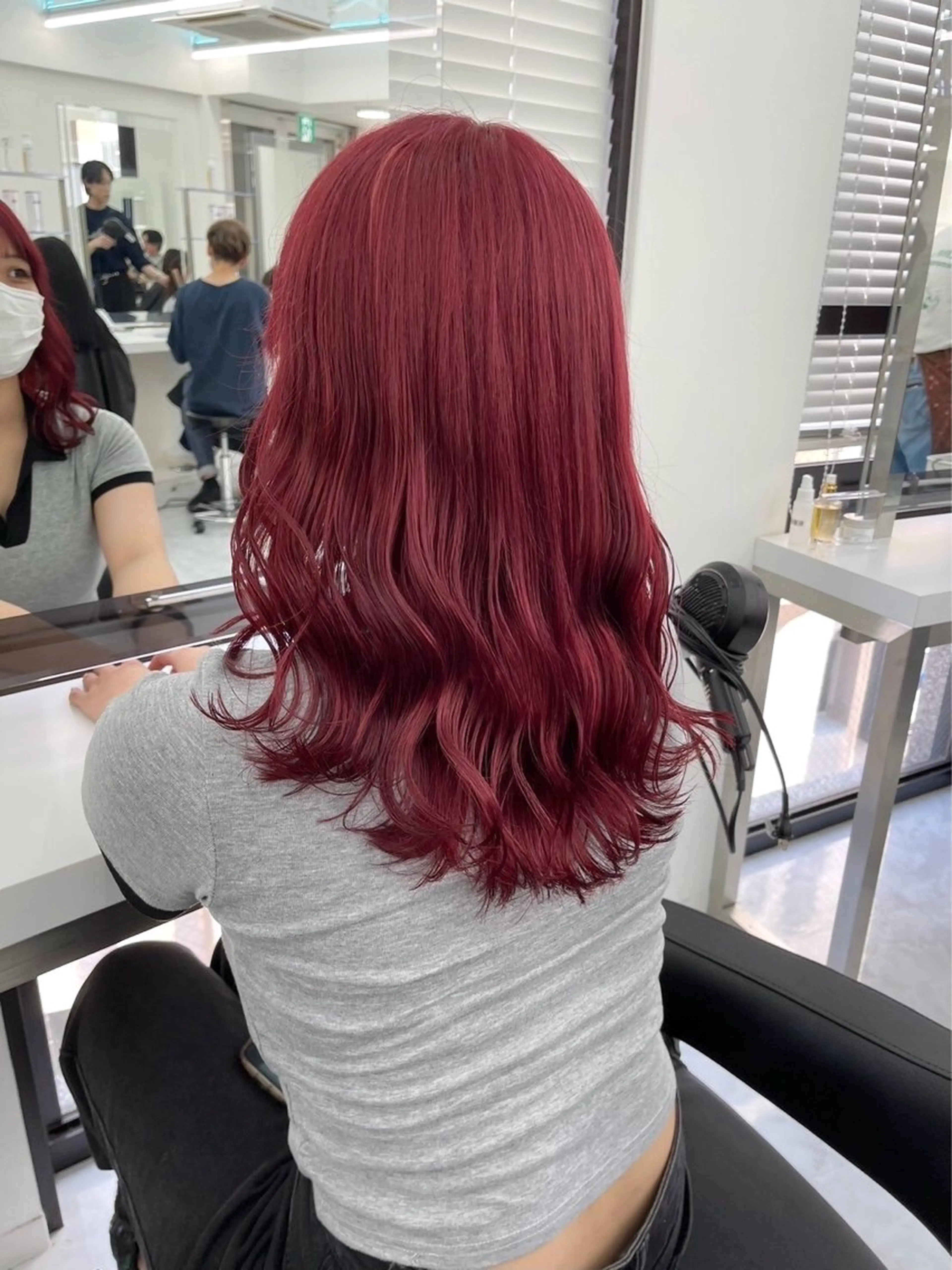 ロング カラー ロング メンズカットの達人 暖色カラー ダイチのヘアスタイル