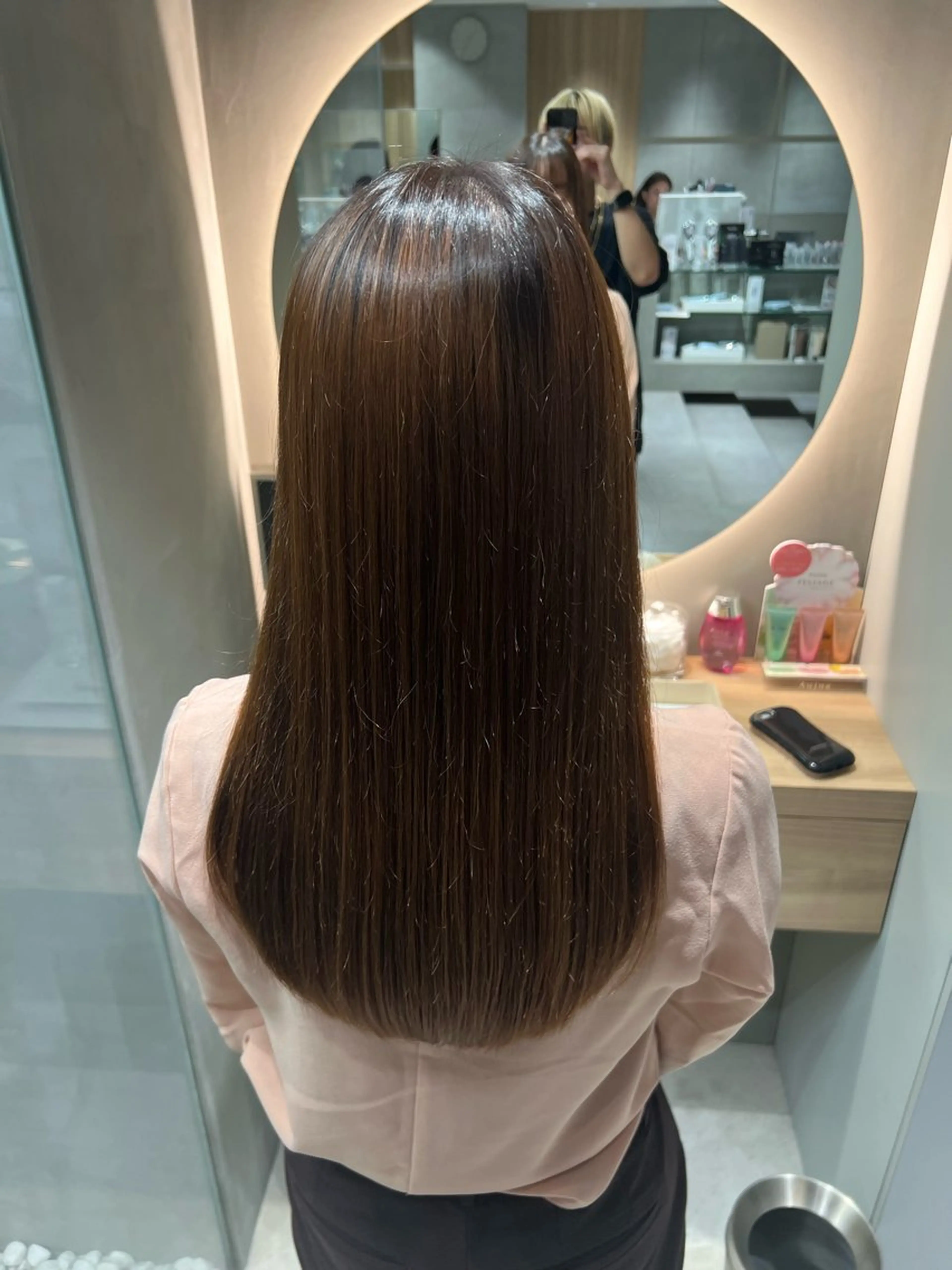 ☆ご新規様限定☆【炭酸パック🫧＆ヘッドマッサージ付き💆‍♀️】縮毛矯正＋トリートメント✨️の写真