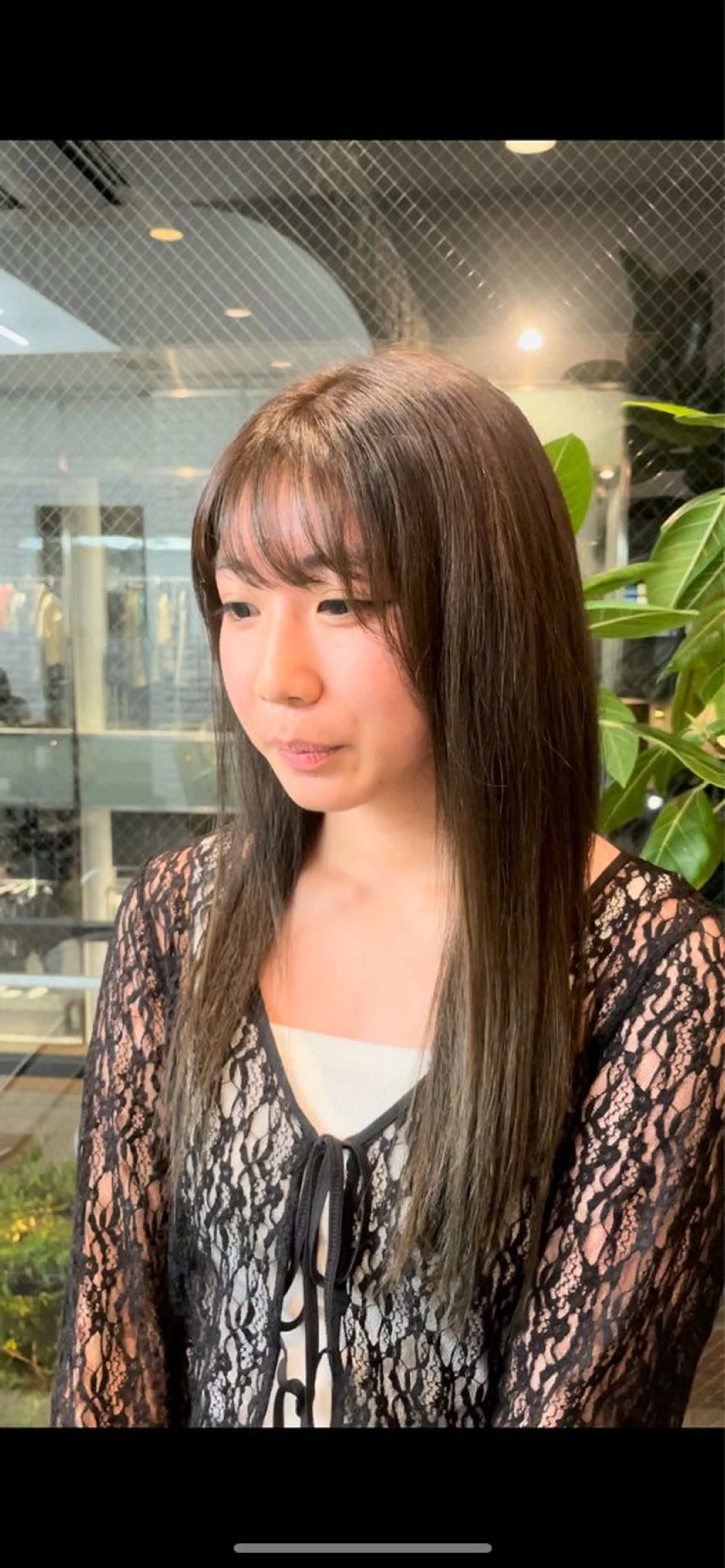 ロング 近藤 理子のヘアスタイル