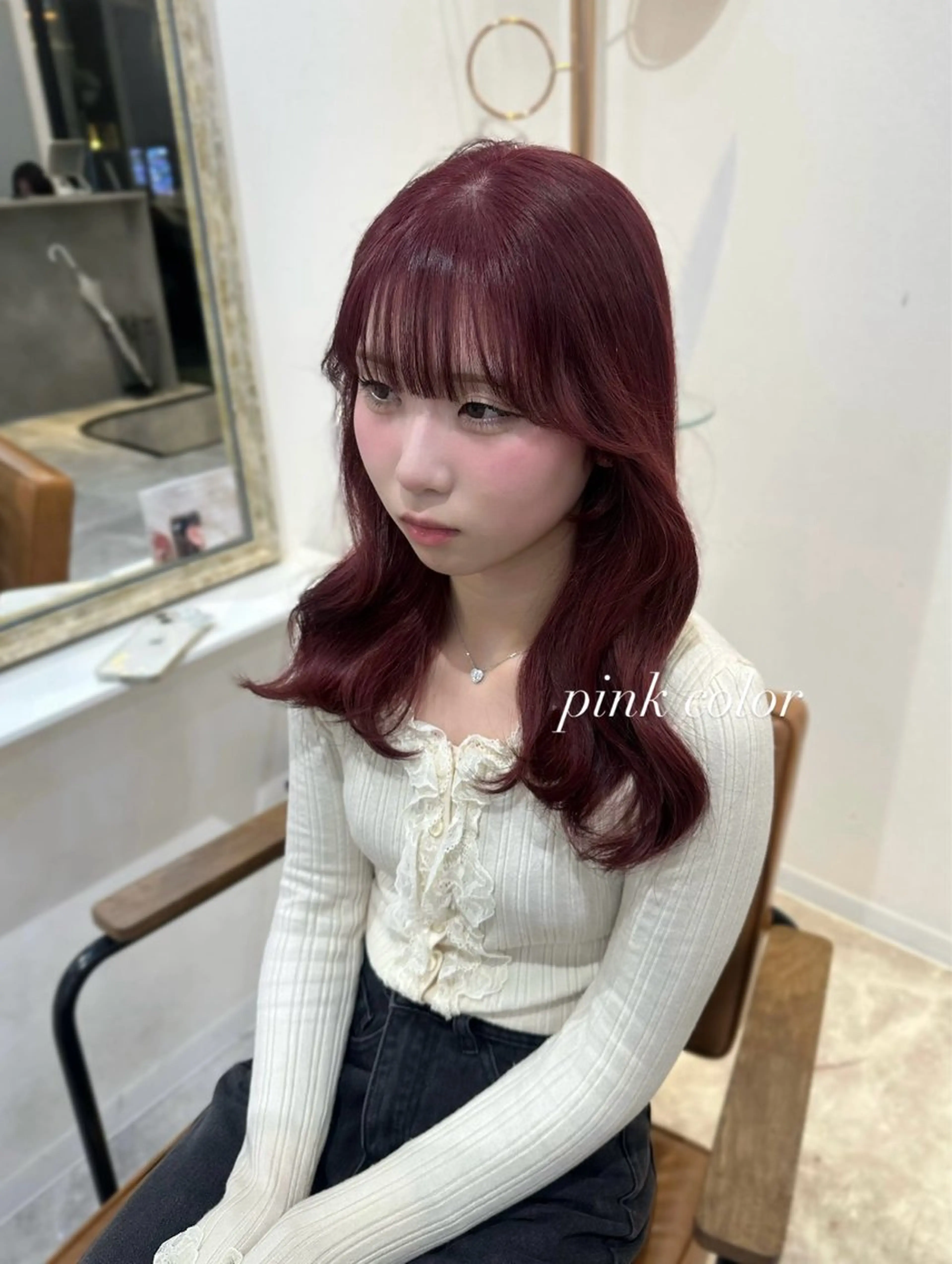 ︴🎟 minimo価格 🎟 ︴顔周りcut＋コテ巻きstyling🪡の写真