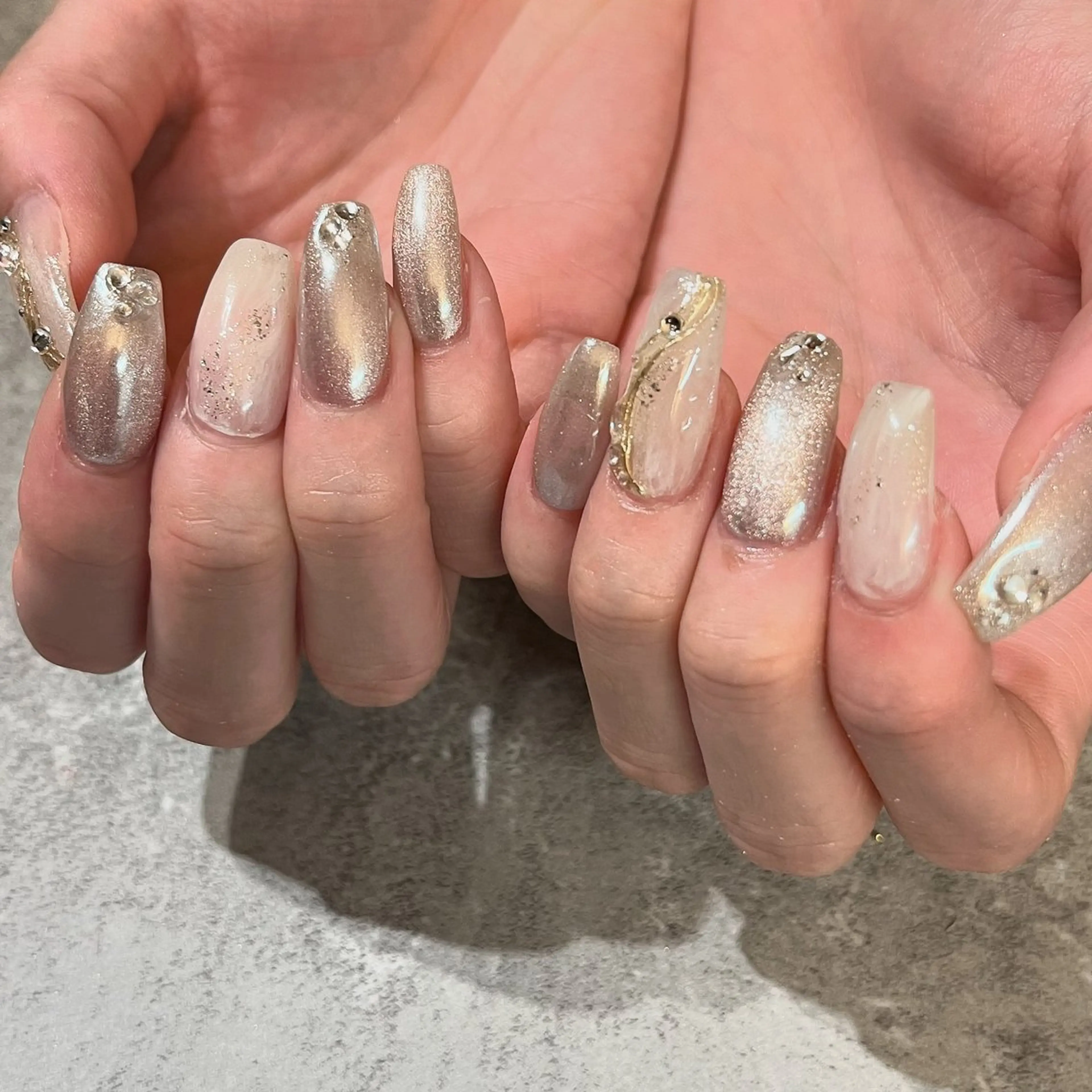 ネイル アートネイル ハンドネイル Lélia nail Himariのネイルデザイン