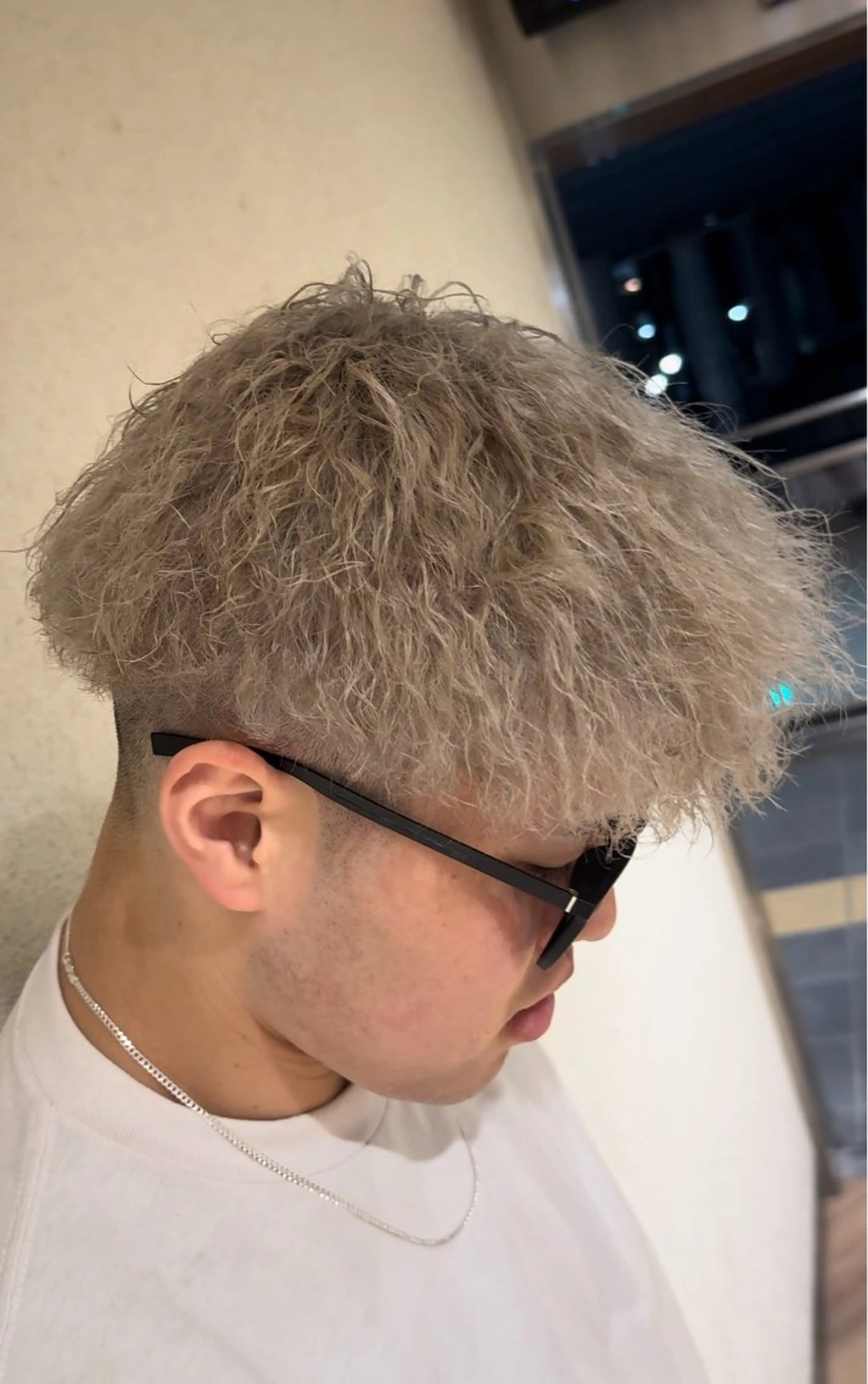 カラー メンズ ヘアカラー 保坂 瞭のヘアスタイル