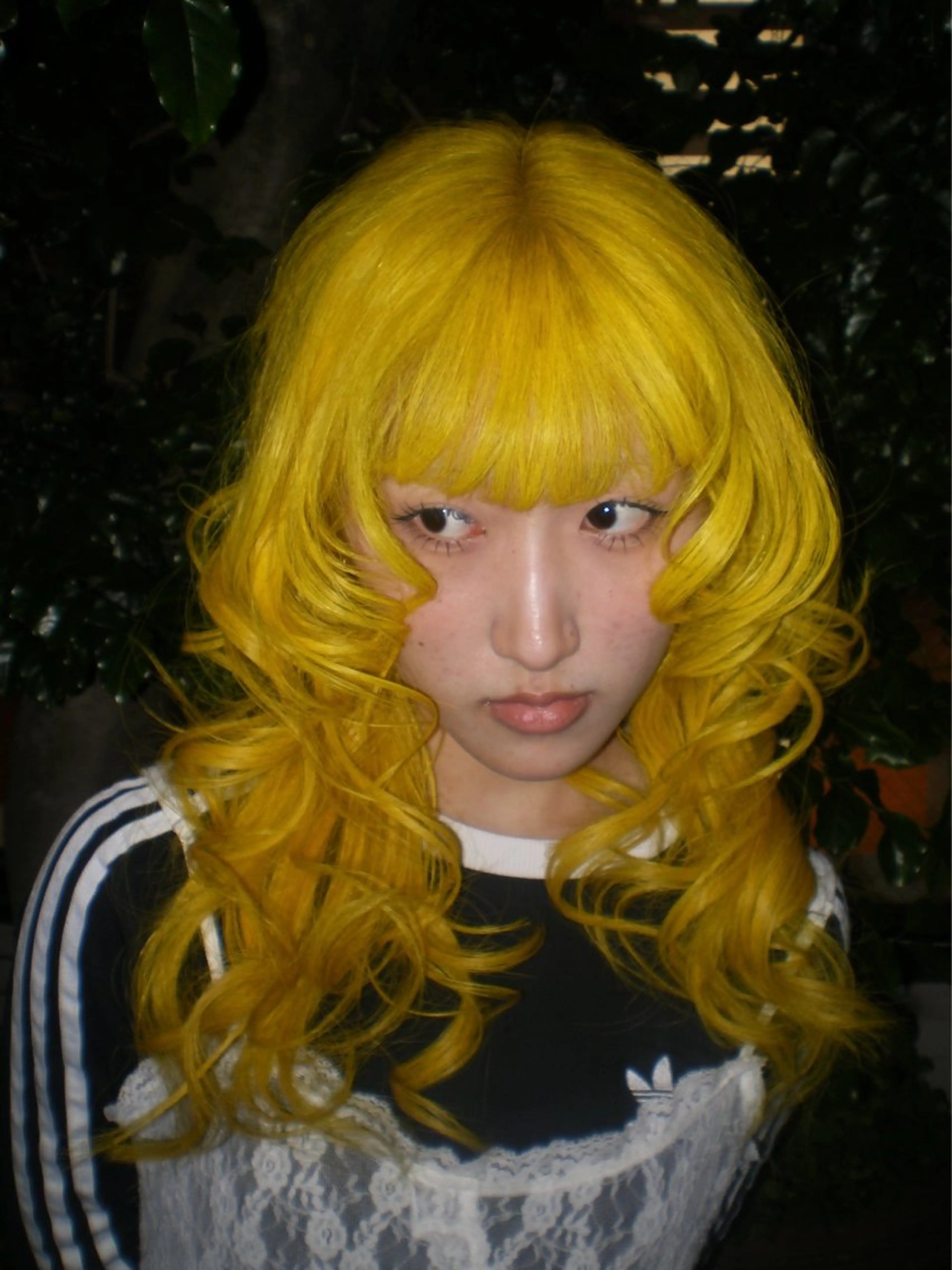 ロング カラー ハイトーンカラー 滝沢 ののかのヘアスタイル