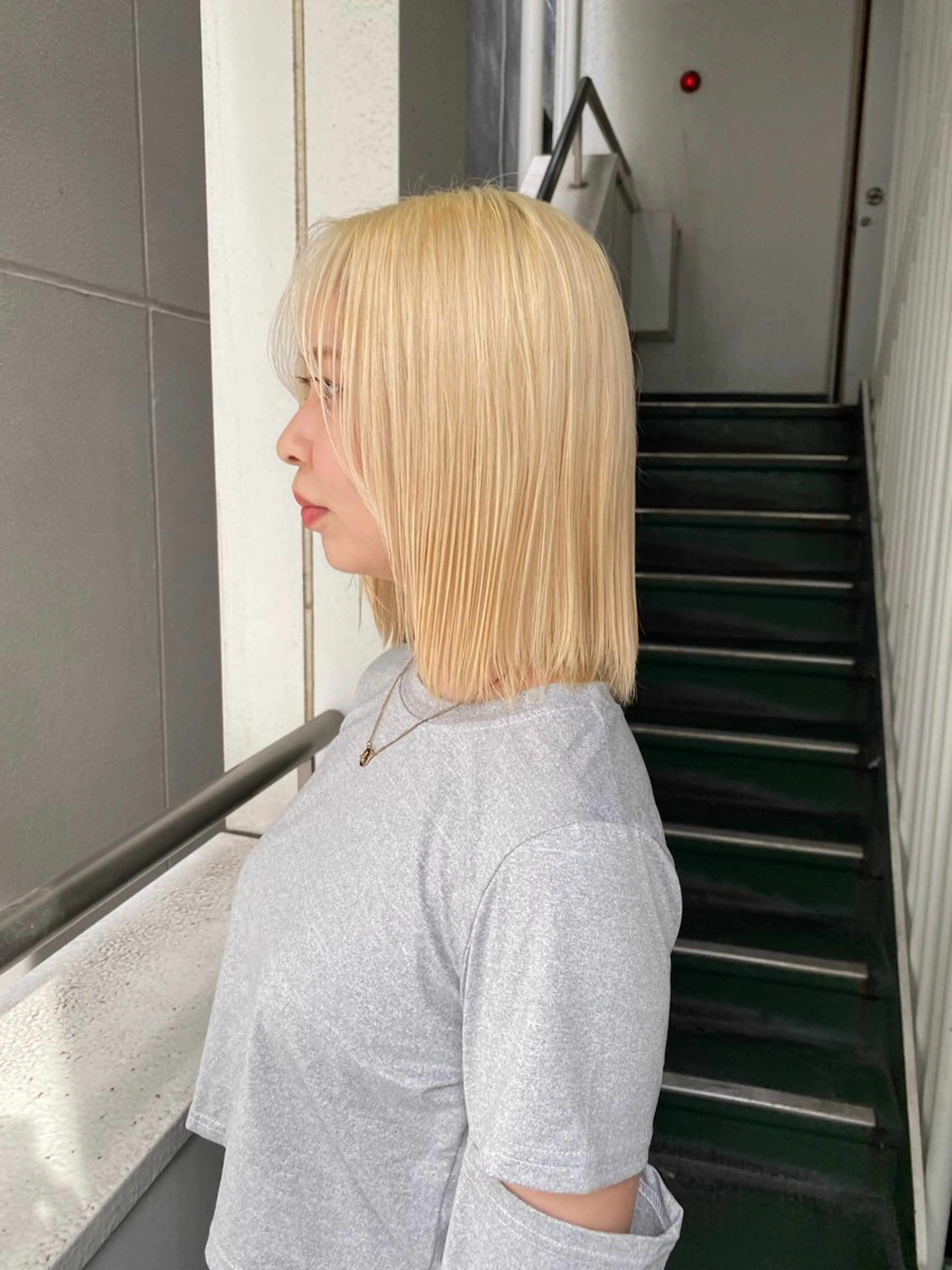 ミディアム カラー yiye 青山所属・無料カットモデル募集 🌱ひょうがのヘアスタイル