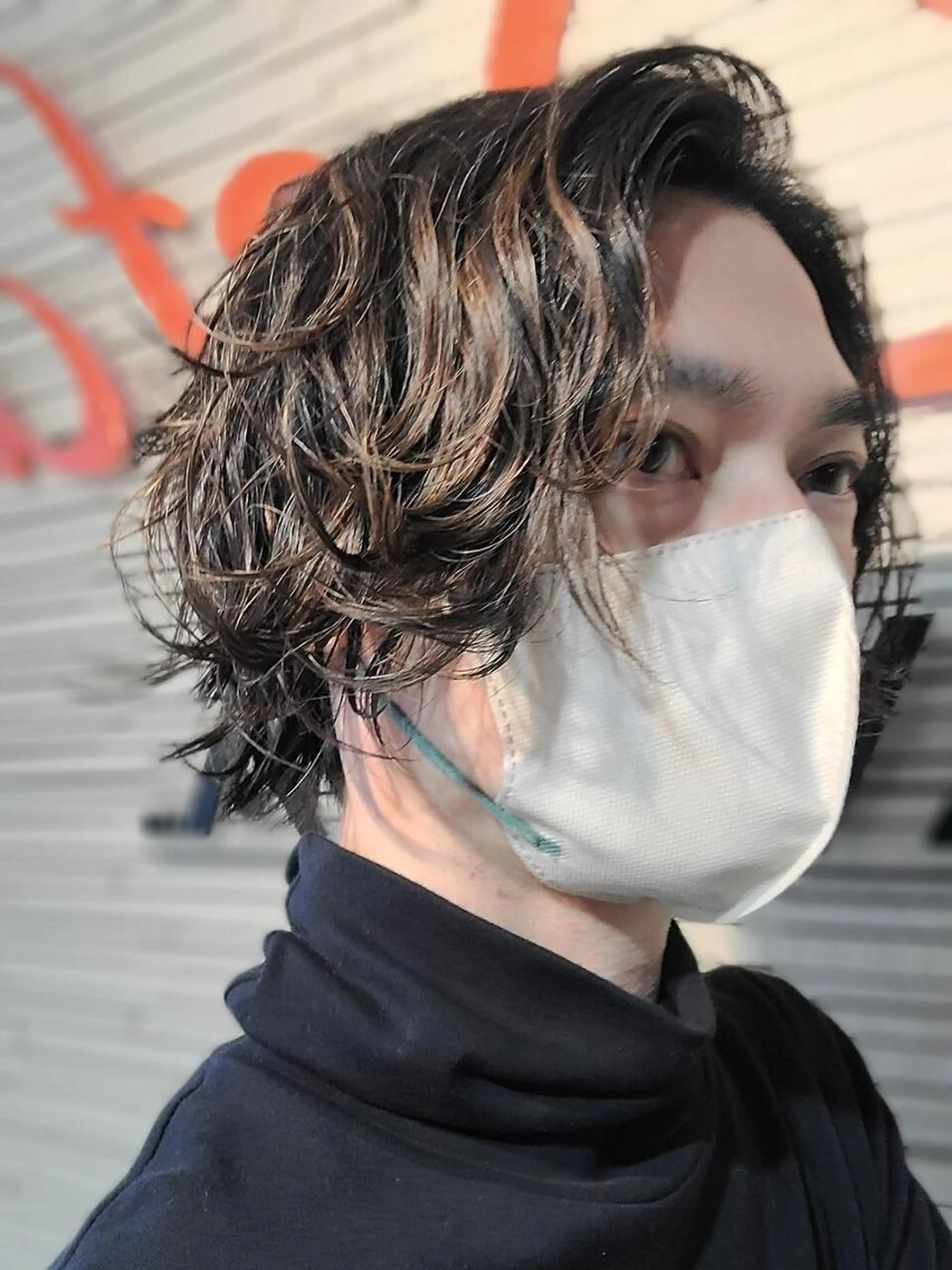 メンズパーマ＋カット￥7000の写真