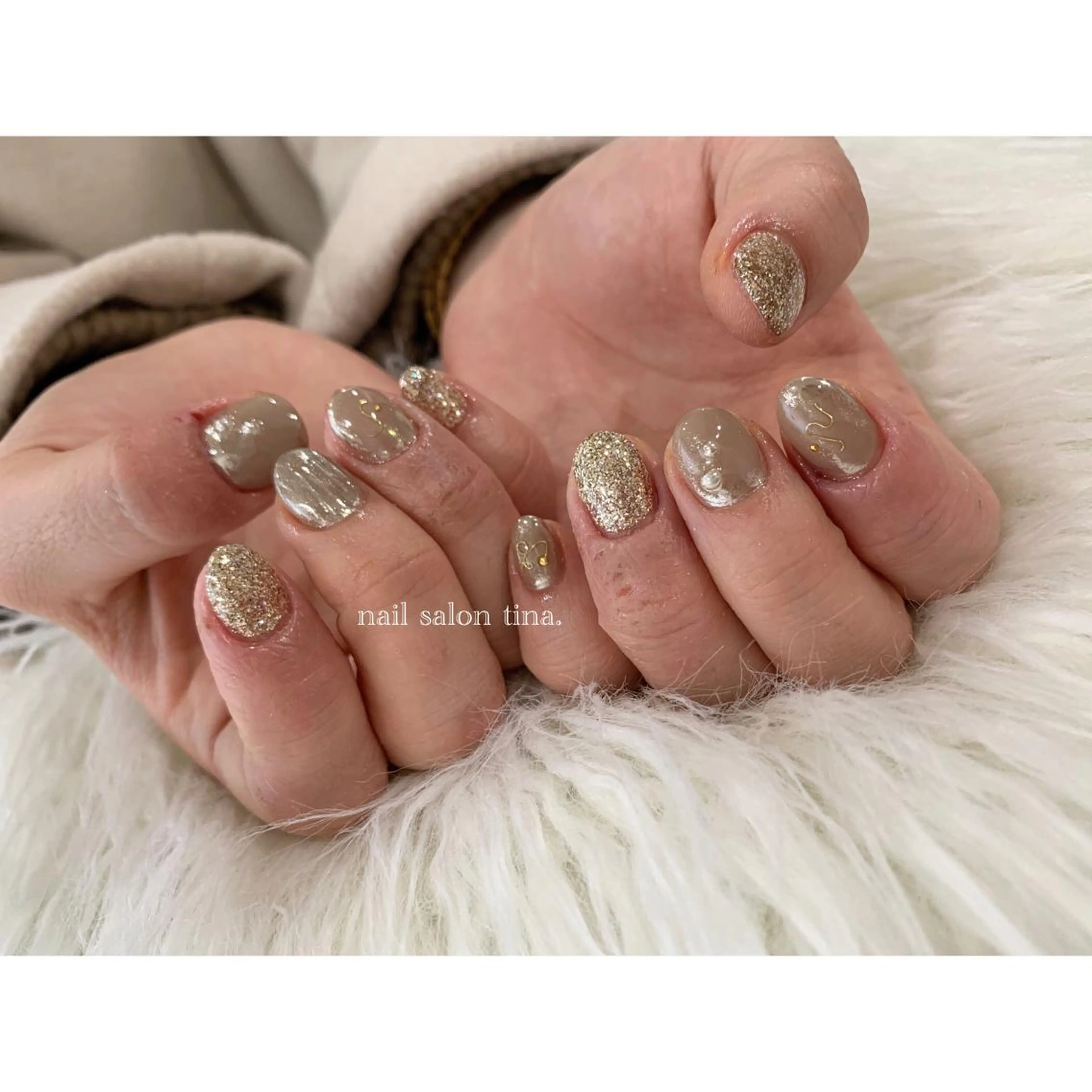 ネイル nail salon tina.所属・中山 はづきのネイルデザイン