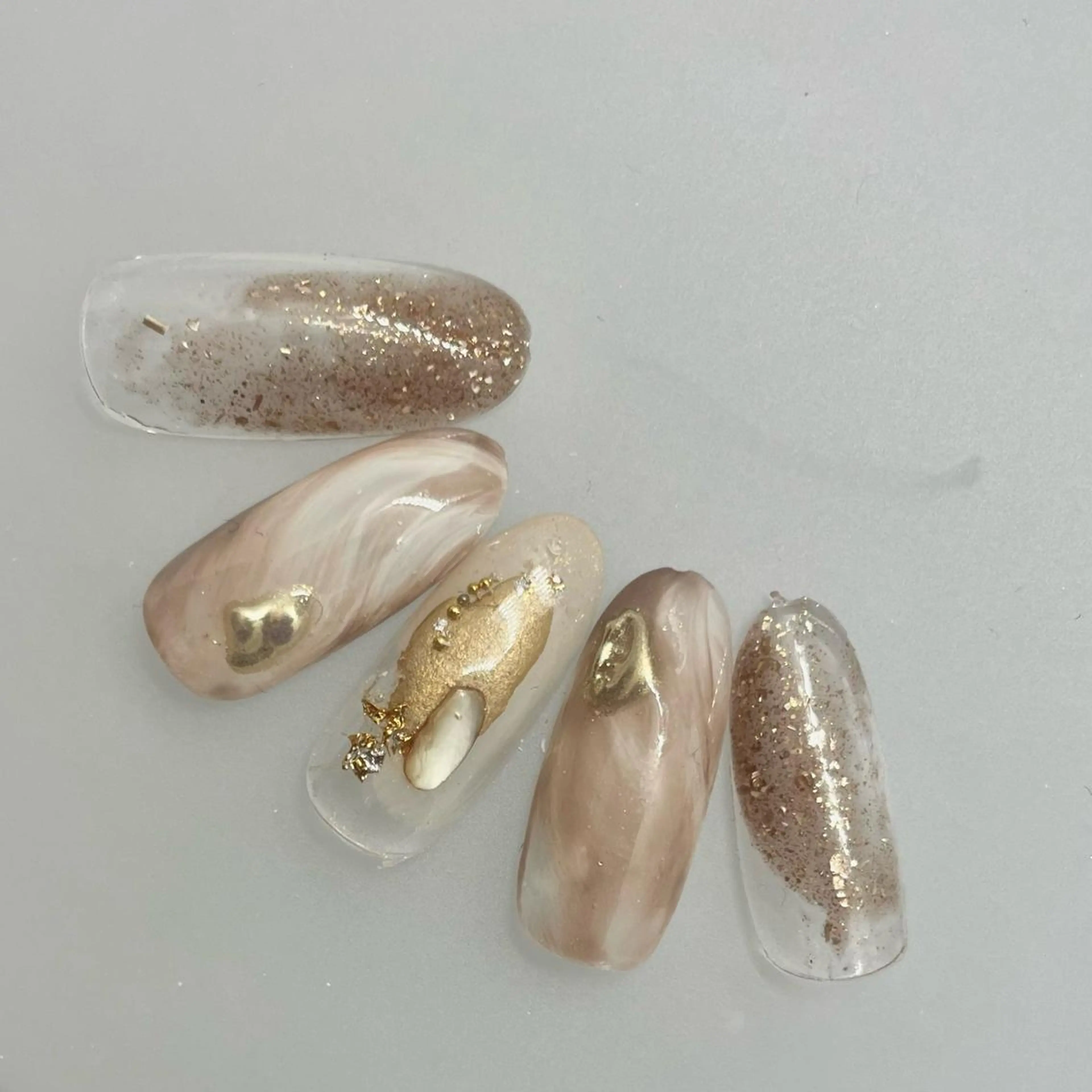 ネイル アートネイル ハンドネイル A85G ayakoのネイルデザイン