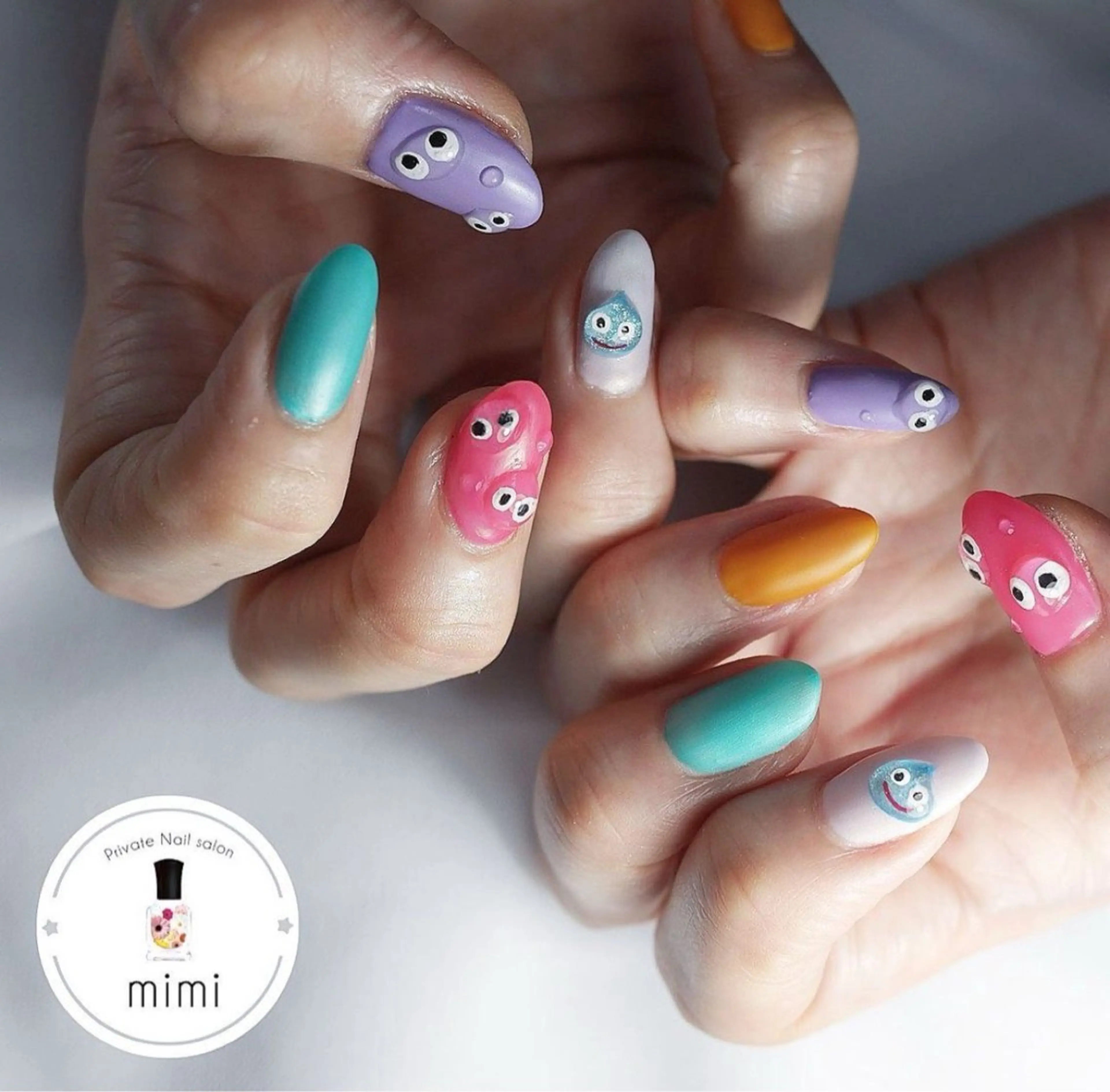 ネイル mimi 高石桃朱のネイルデザイン