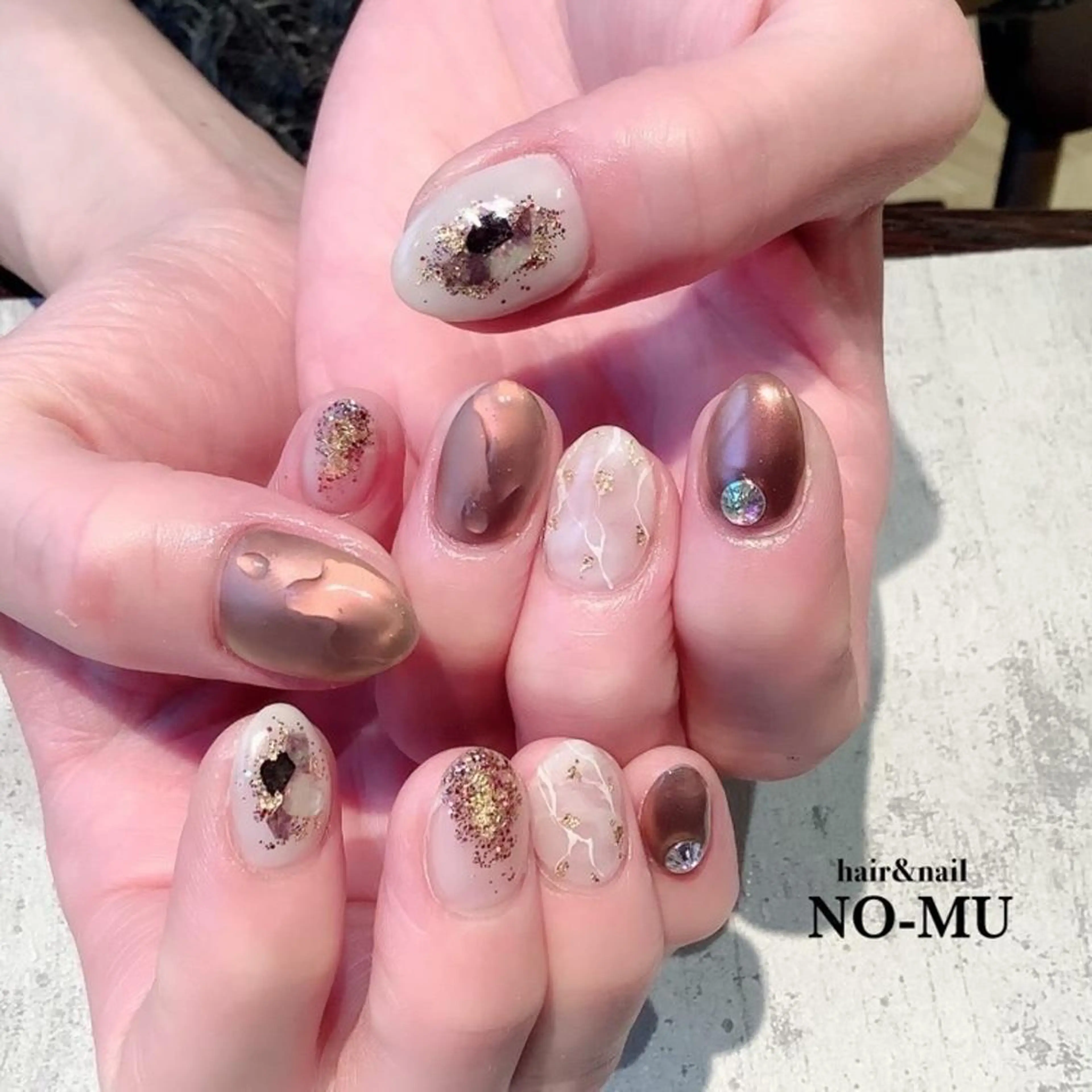 ネイル ハンドネイル hair&nail NO-MU所属・hair&nail NO-MUのネイルデザイン