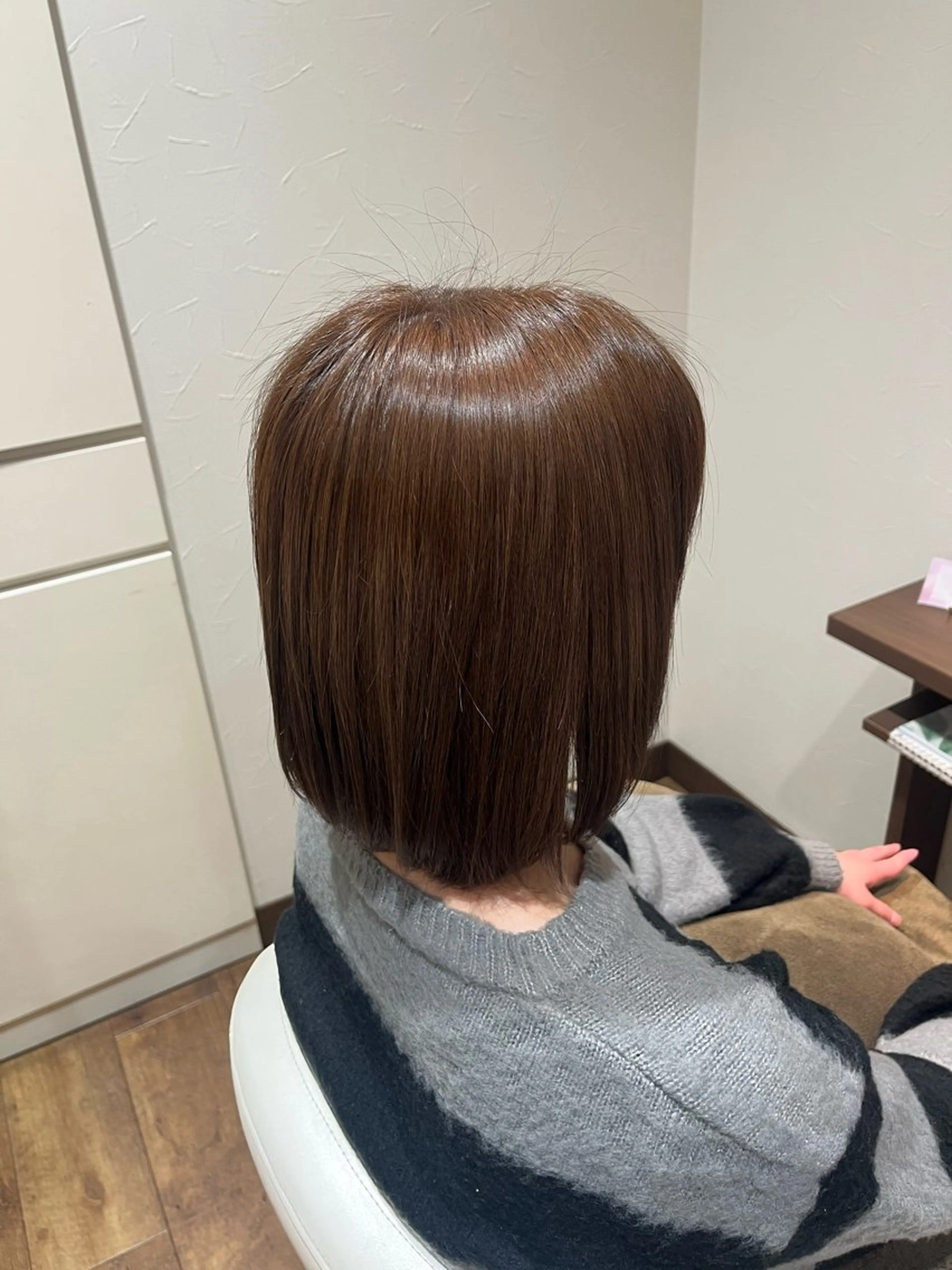 ミディアム カラー アンフール所属・amfoule KAI モデル募集中のヘアスタイル