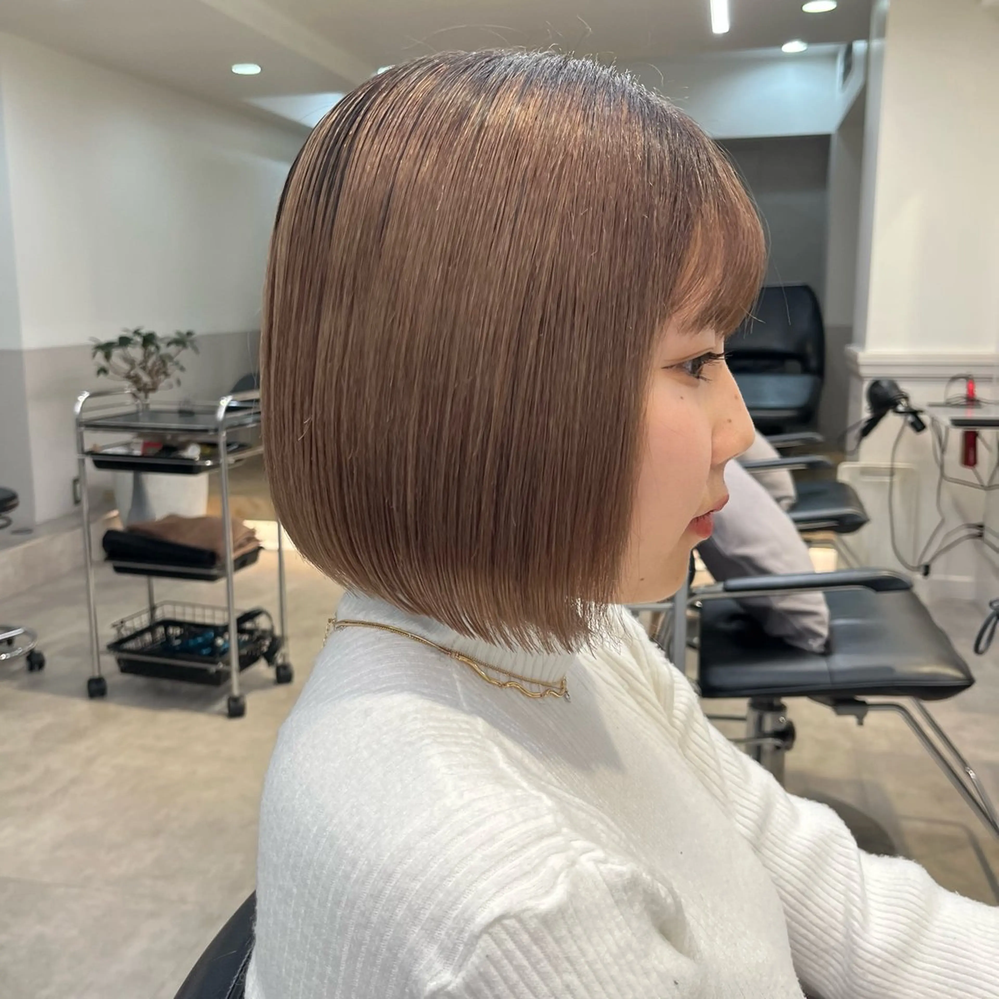 ショート ボブ マミ☁️ヘアセット/ お呼ばれヘア/浴衣のヘアスタイル