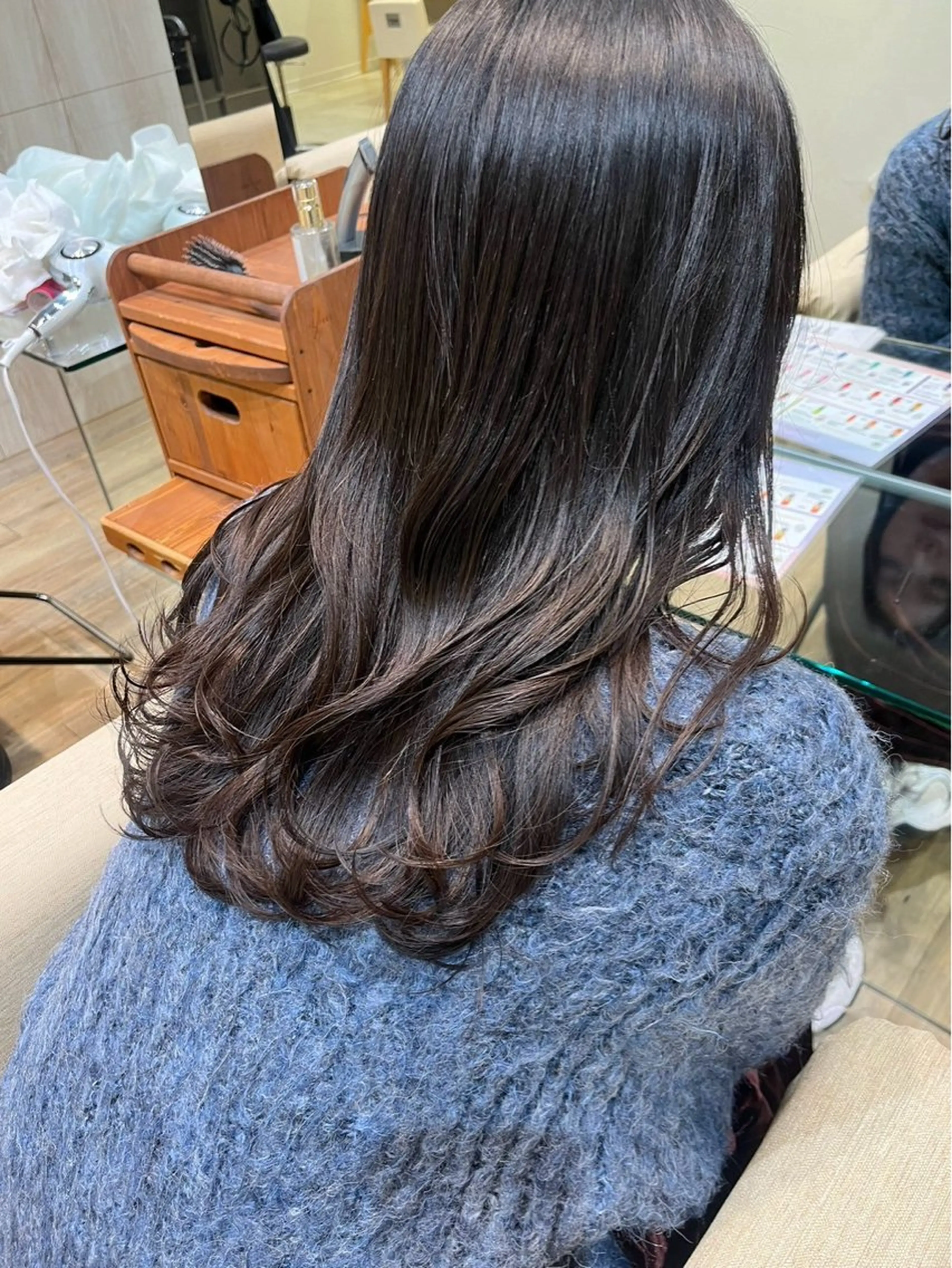 ロング パーマ M.SLASH横浜元町所属・アベ カノンのヘアスタイル