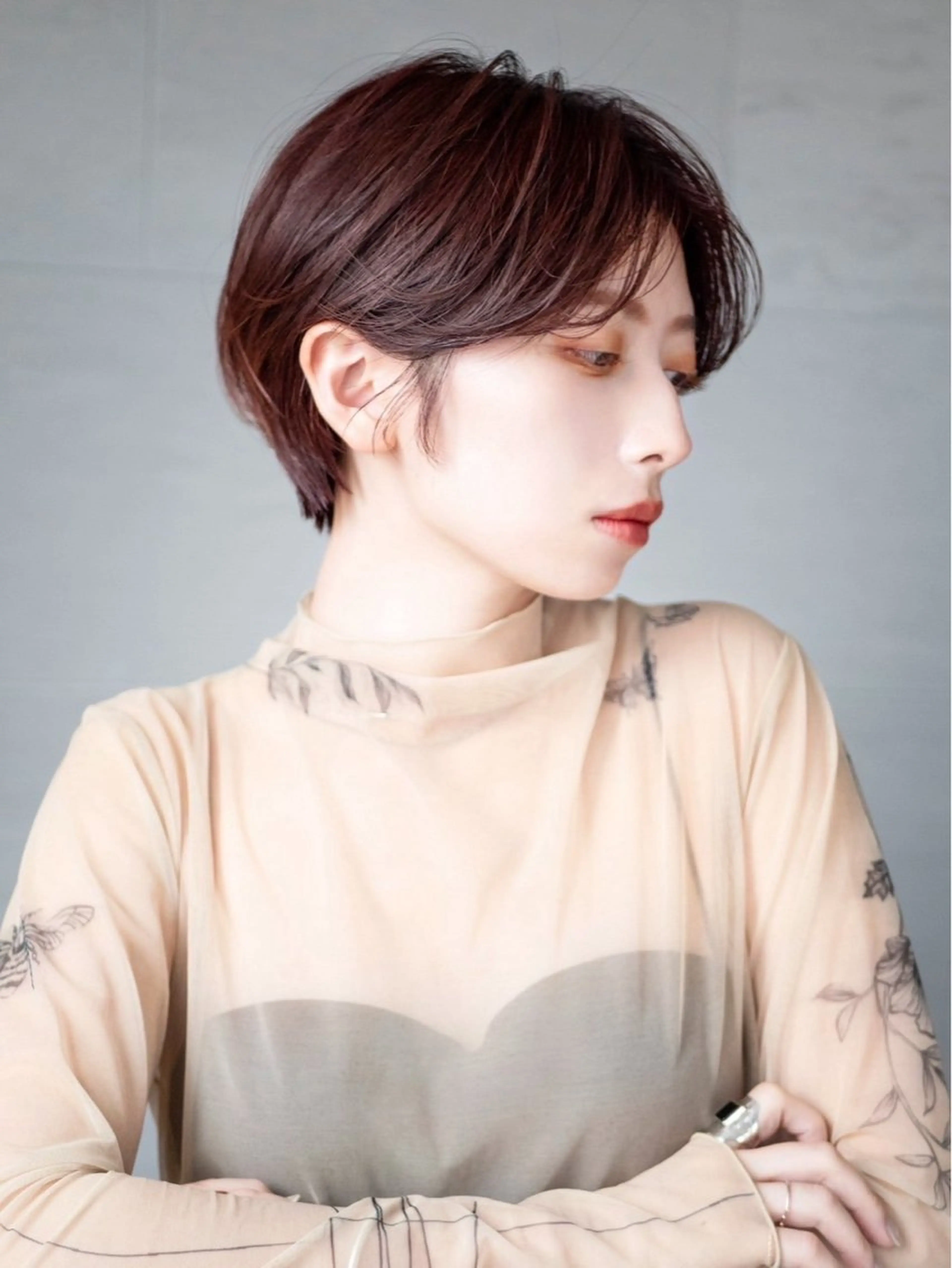 ショート 似合わせカット tasukuのヘアスタイル