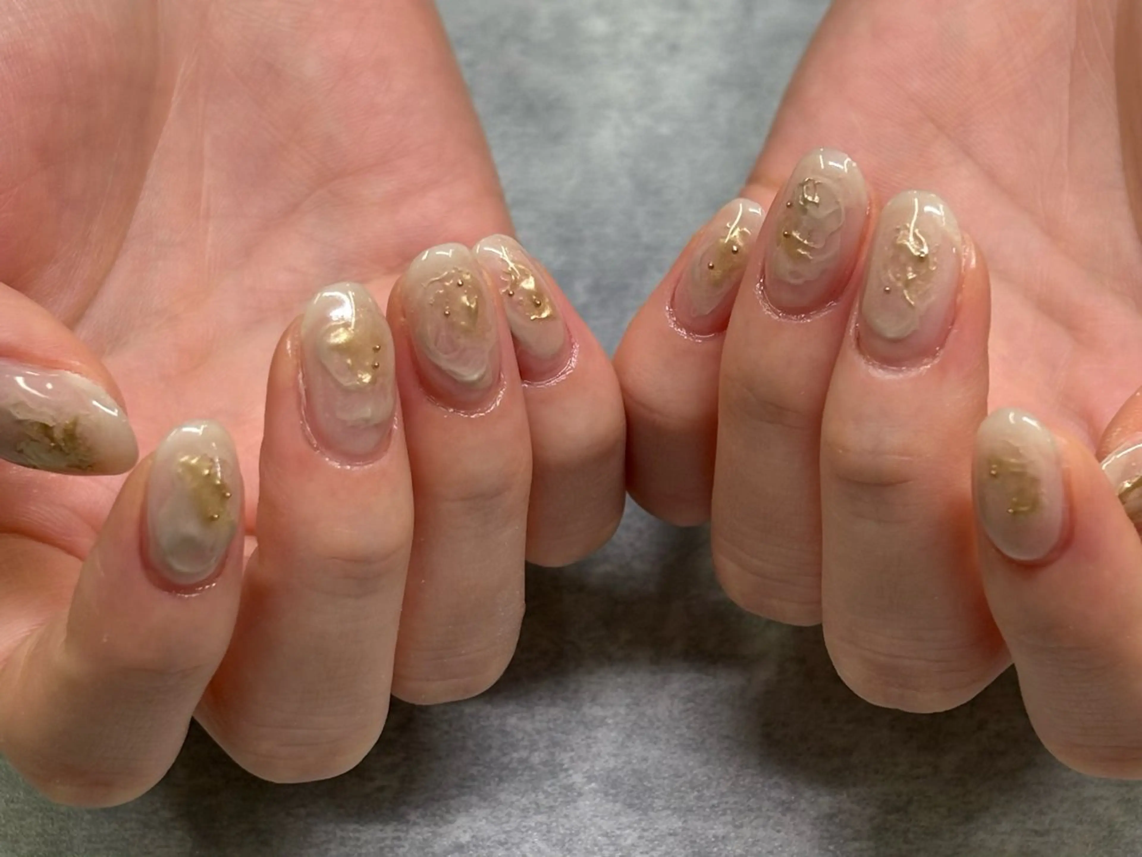 ネイル ハンドネイル GLADnail新宿 arisaのネイルデザイン