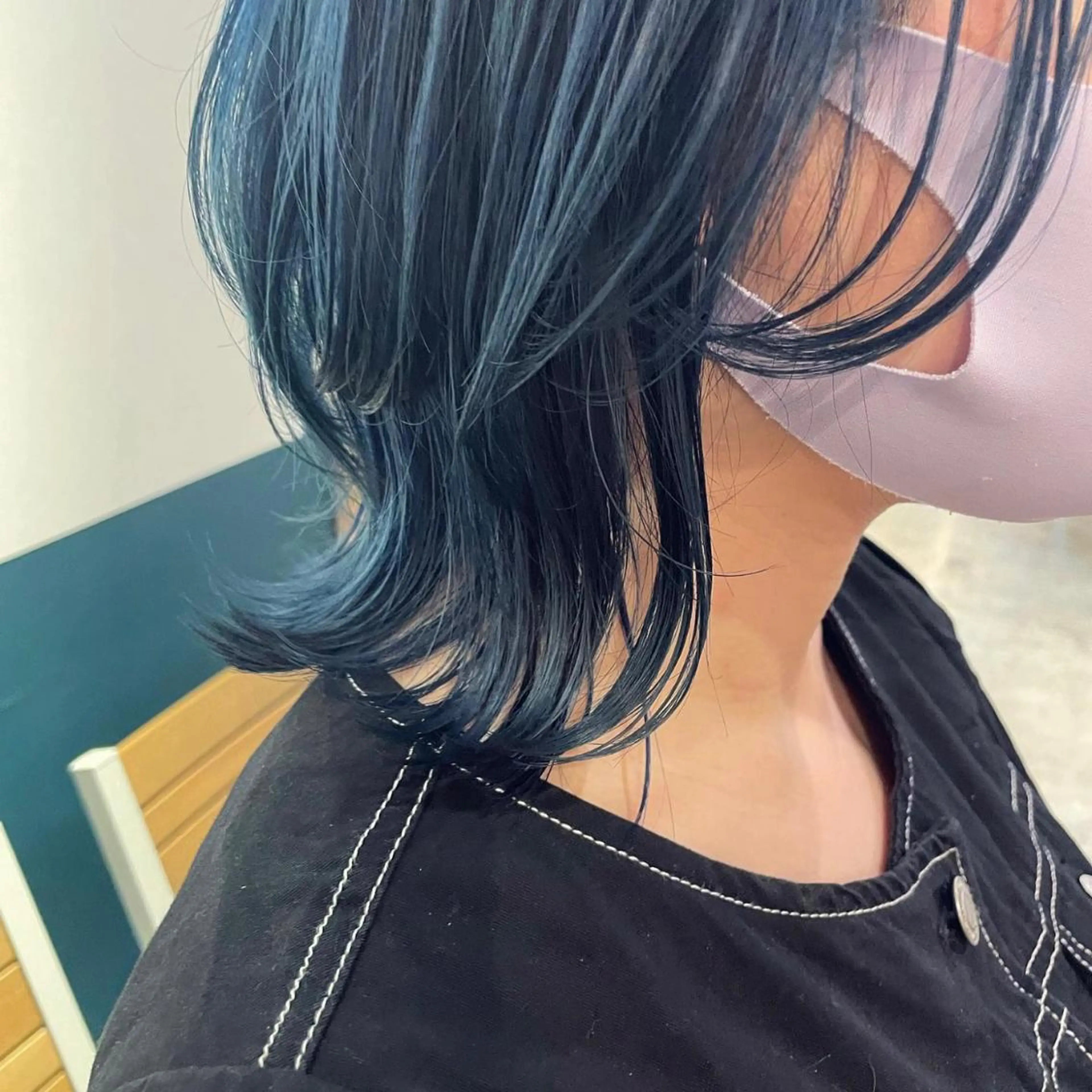 ミディアム カラー 【sim】 mizuのヘアスタイル