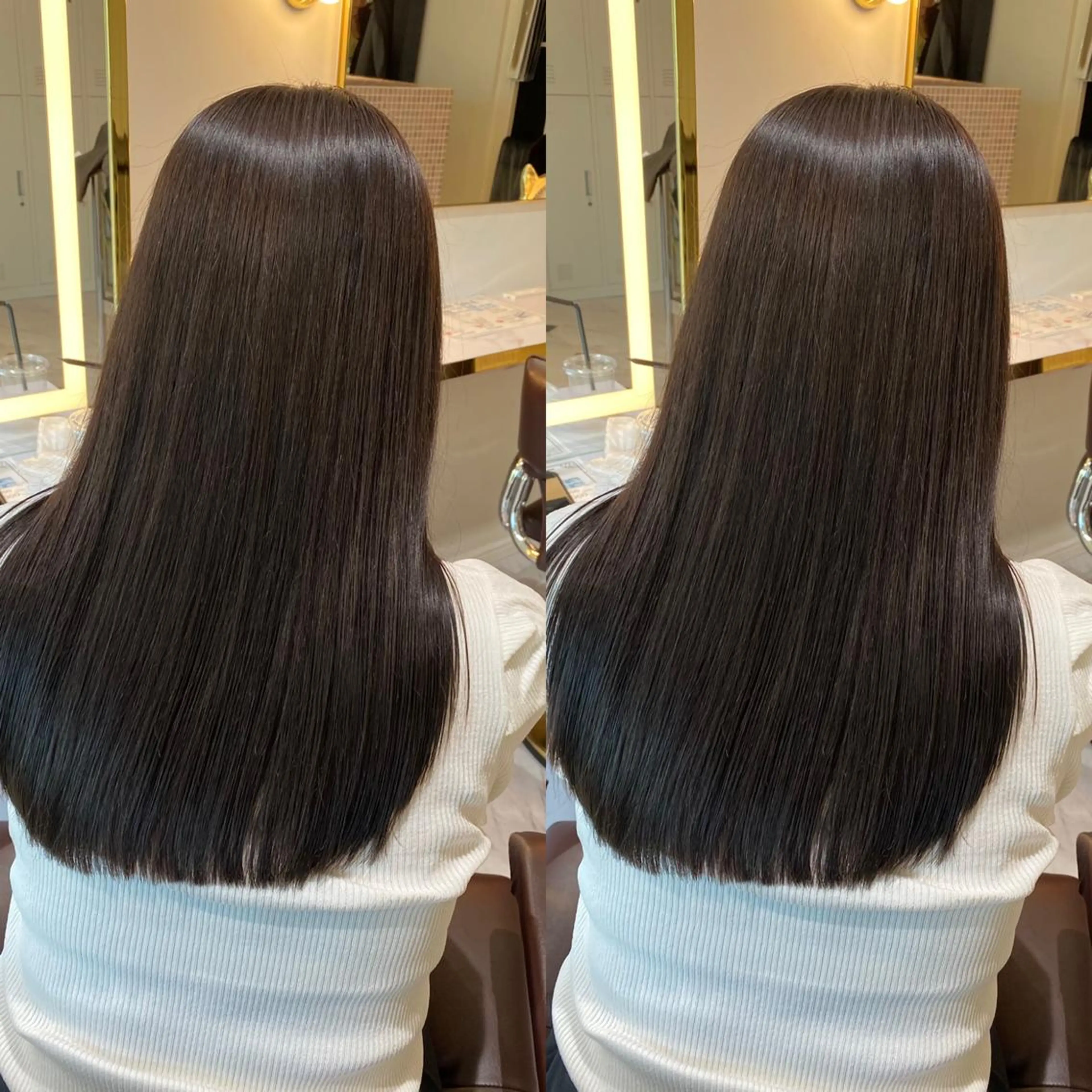 セミロング カラー ヘアアレンジ ekolu北梅田店所属・梅田中崎町髪質改善 /オキヒロト/エコルのヘアスタイル