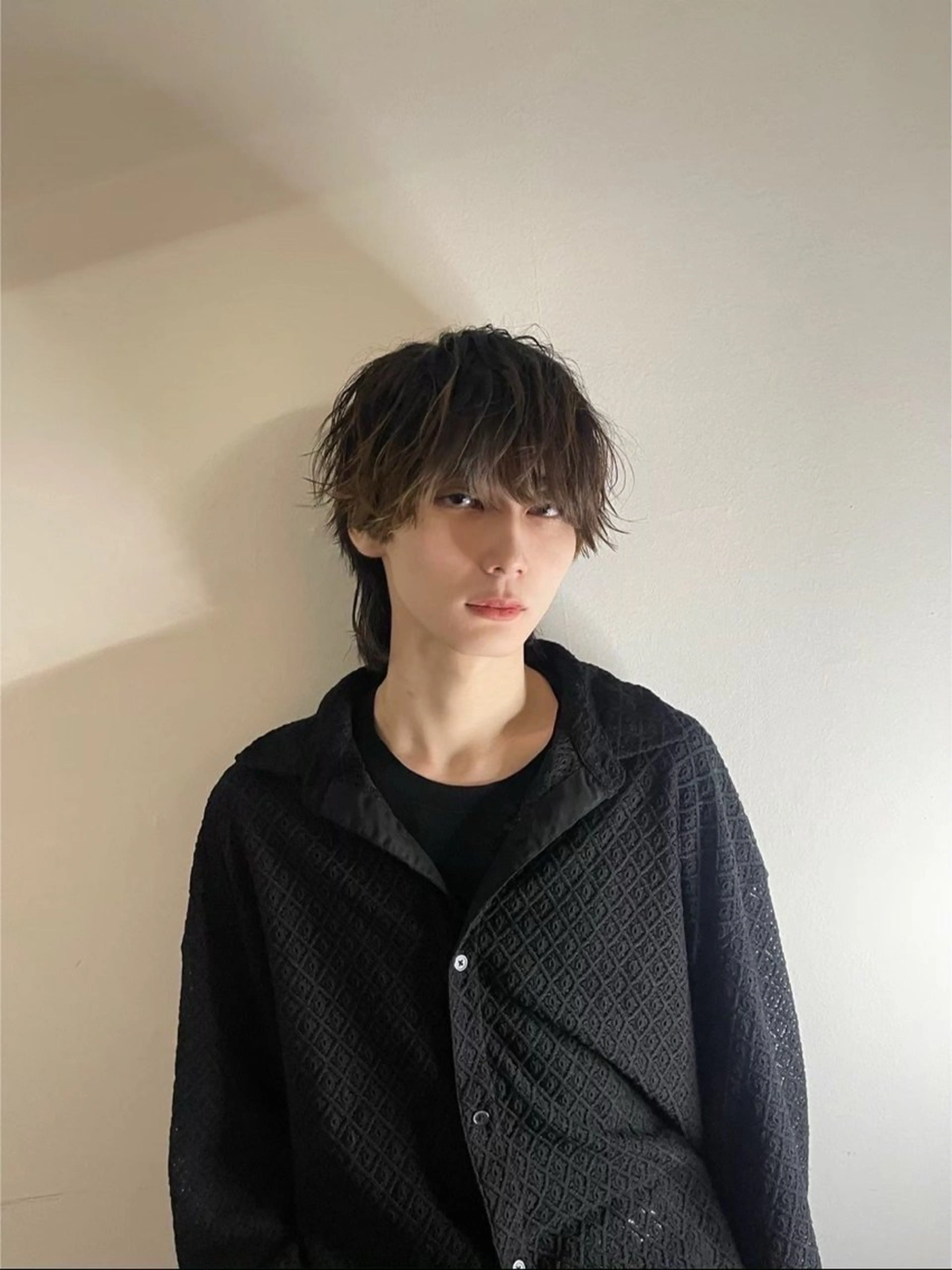 カラー ヘアアレンジ メンズ カット トリートメント ヘアセット メンズウルフ🐺♡ ピンク♡ヘアメ🎀のヘアスタイル