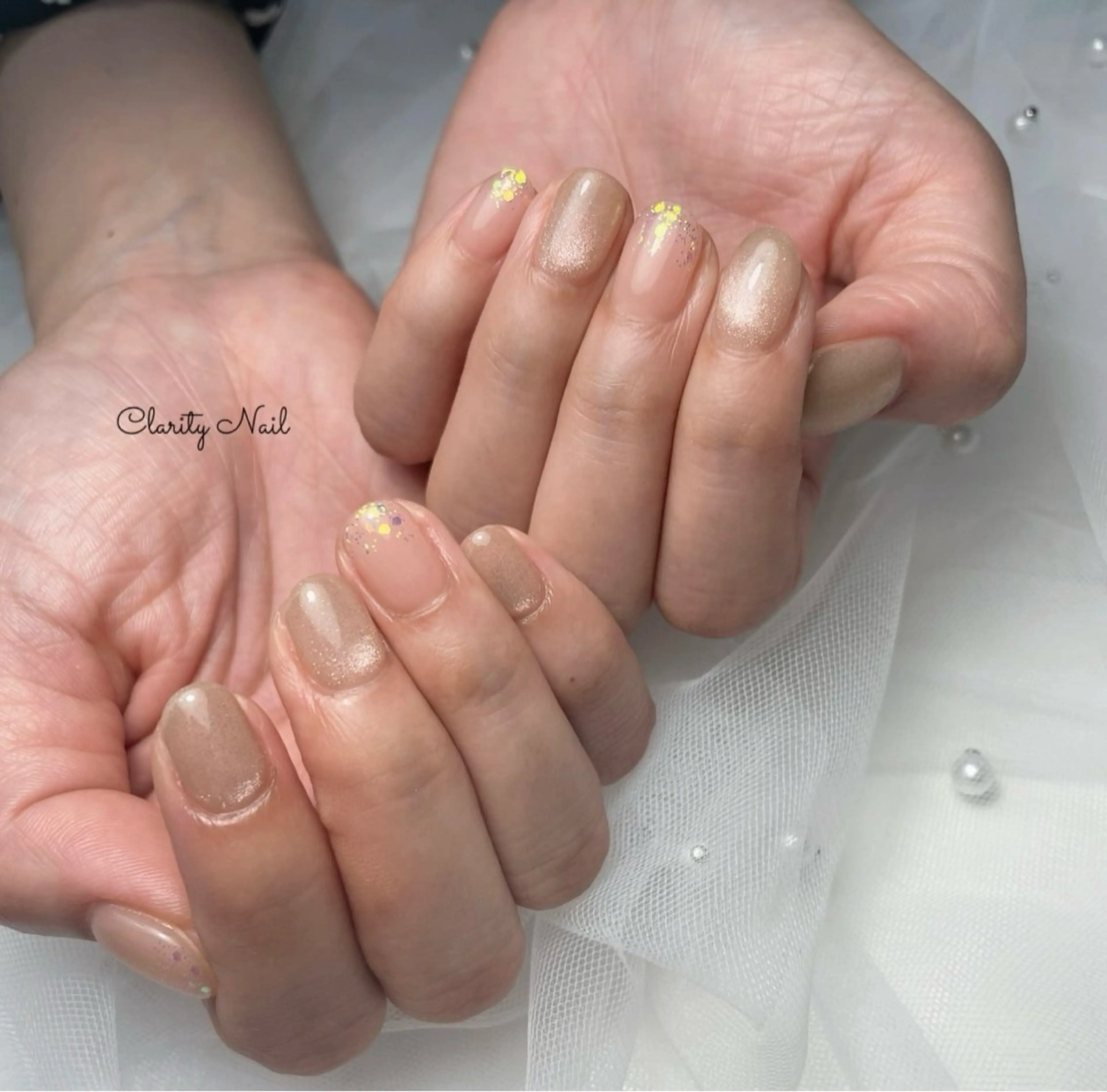 ネイル アートネイル 持ち込み ハンドネイル Clarity Nailのネイルデザイン