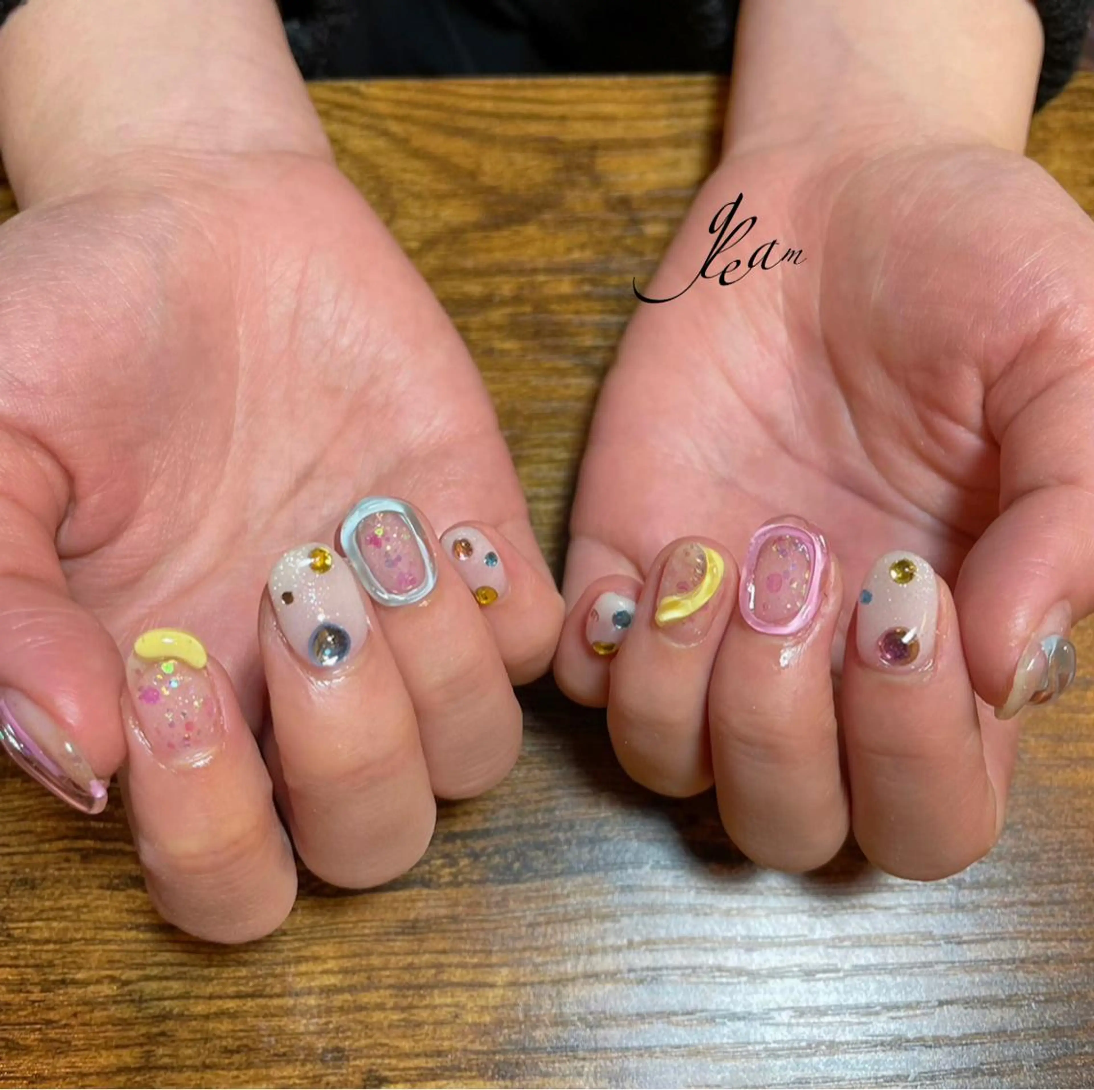 ネイル ハンドネイル gleam所属・gleam✴︎ sayakaのネイルデザイン