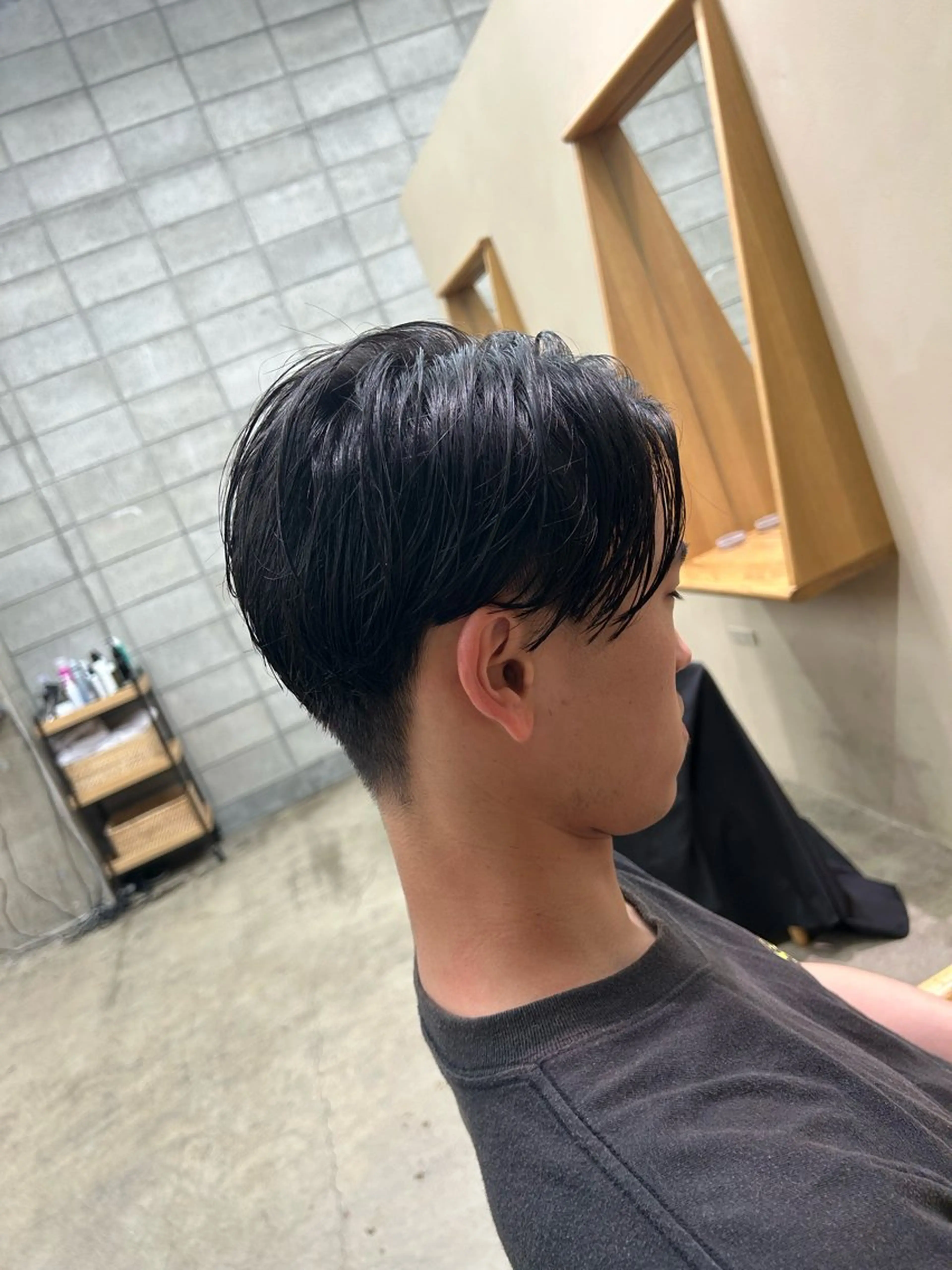 メンズカット+シャンプーの写真