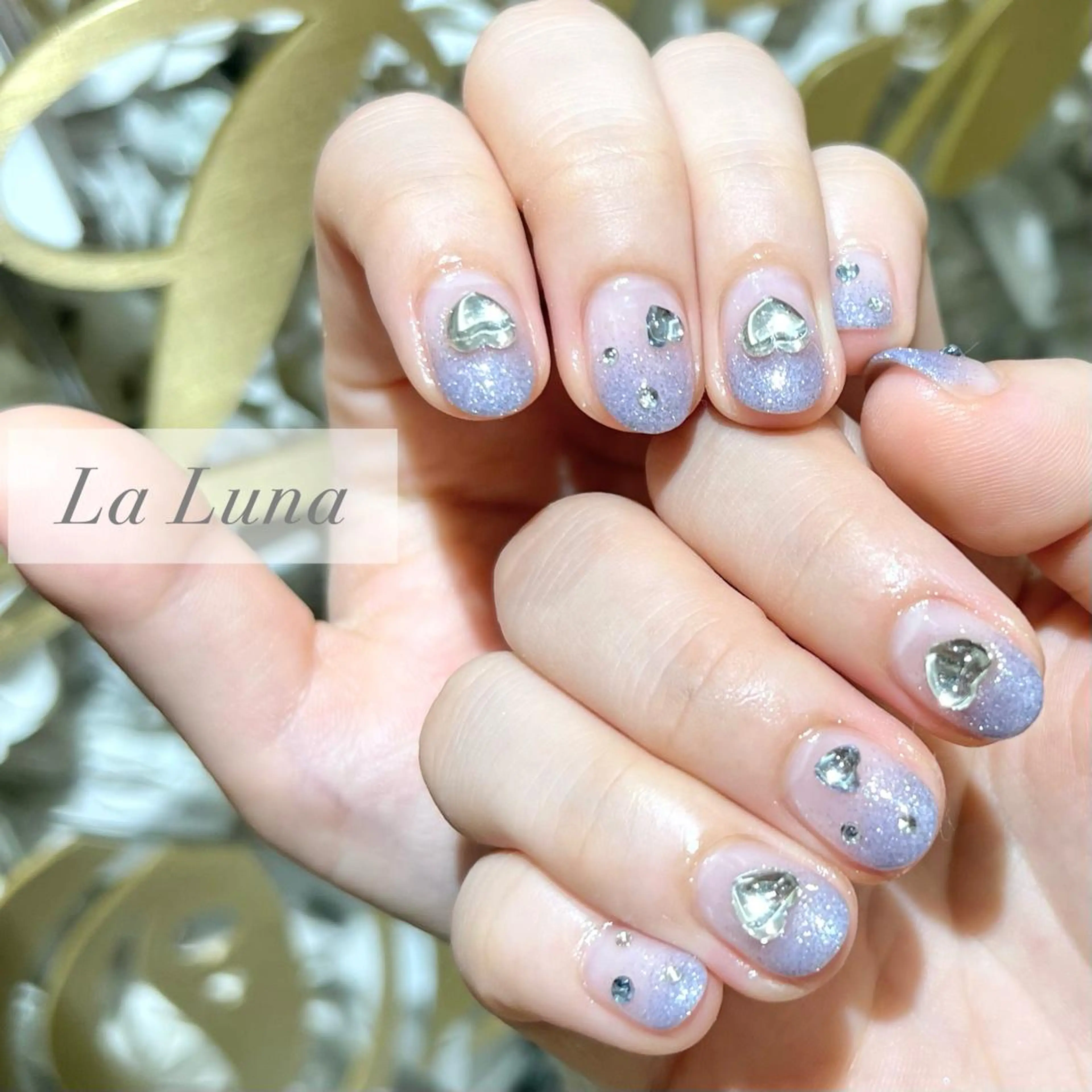 ネイル グラデーション ＬａＬｕｎａ🌙 natsukiのネイルデザイン