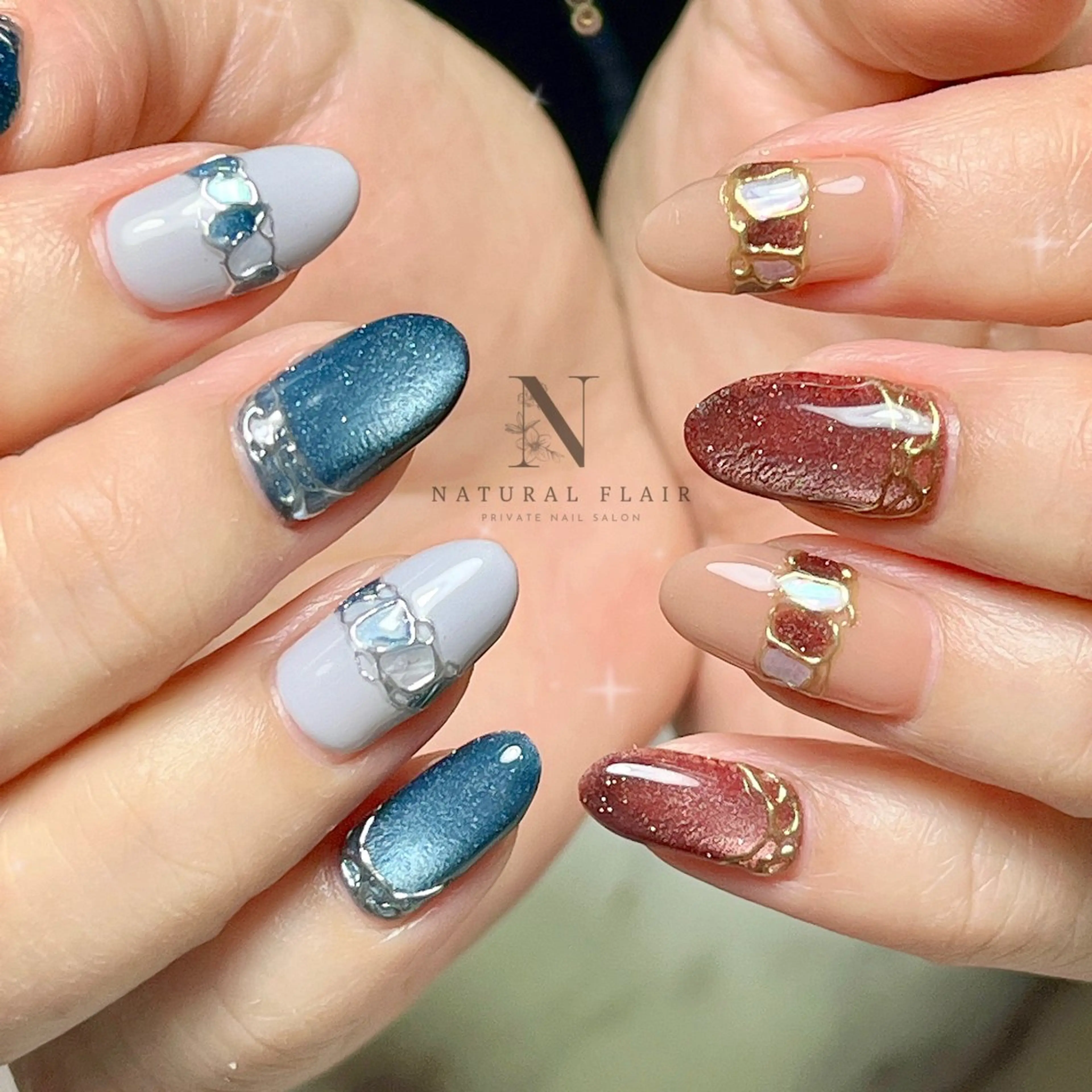 ネイル ハンドネイル natural flairのネイルデザイン