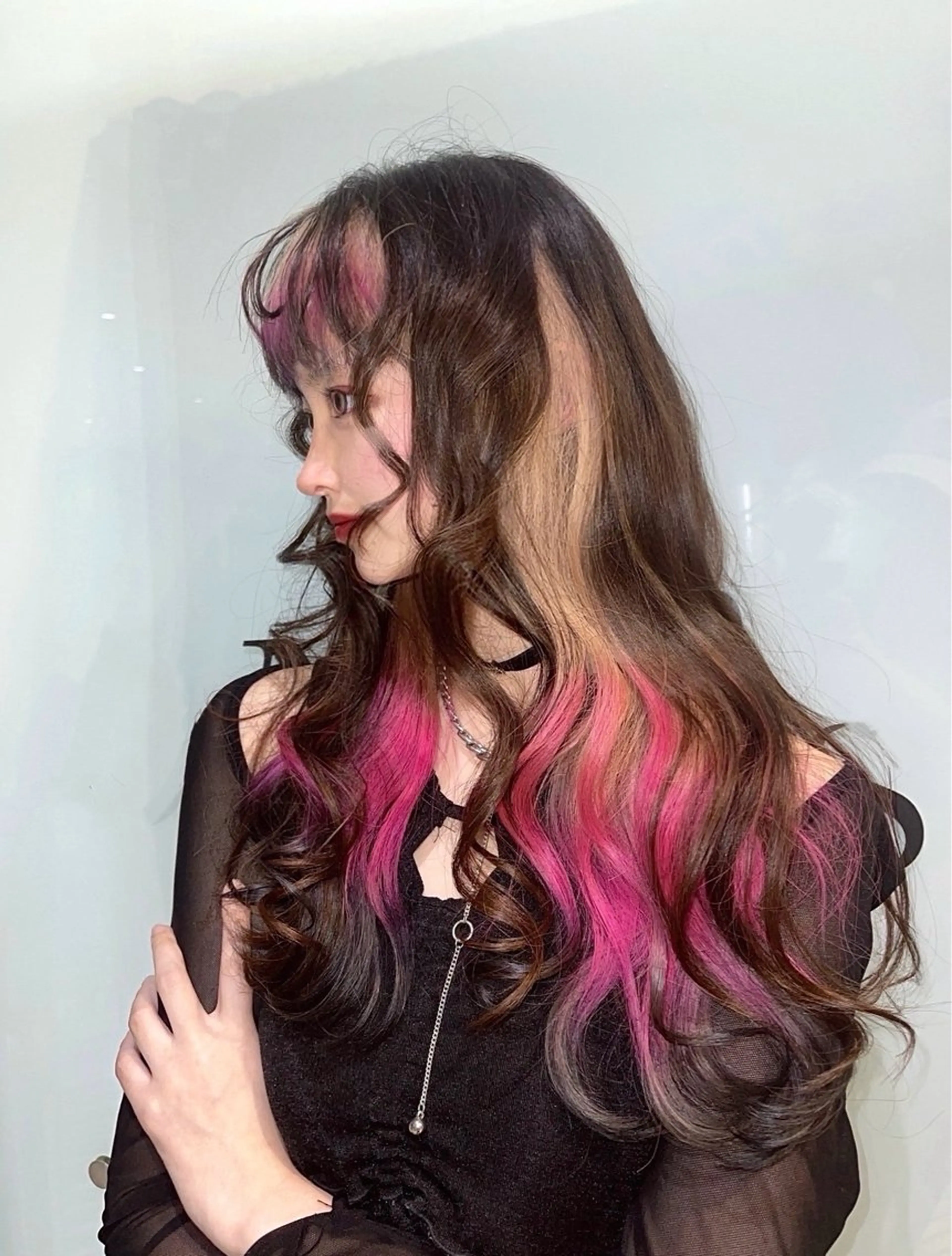 ロング カラー 艶カラー⟡/髪質改善 YURIAのヘアスタイル