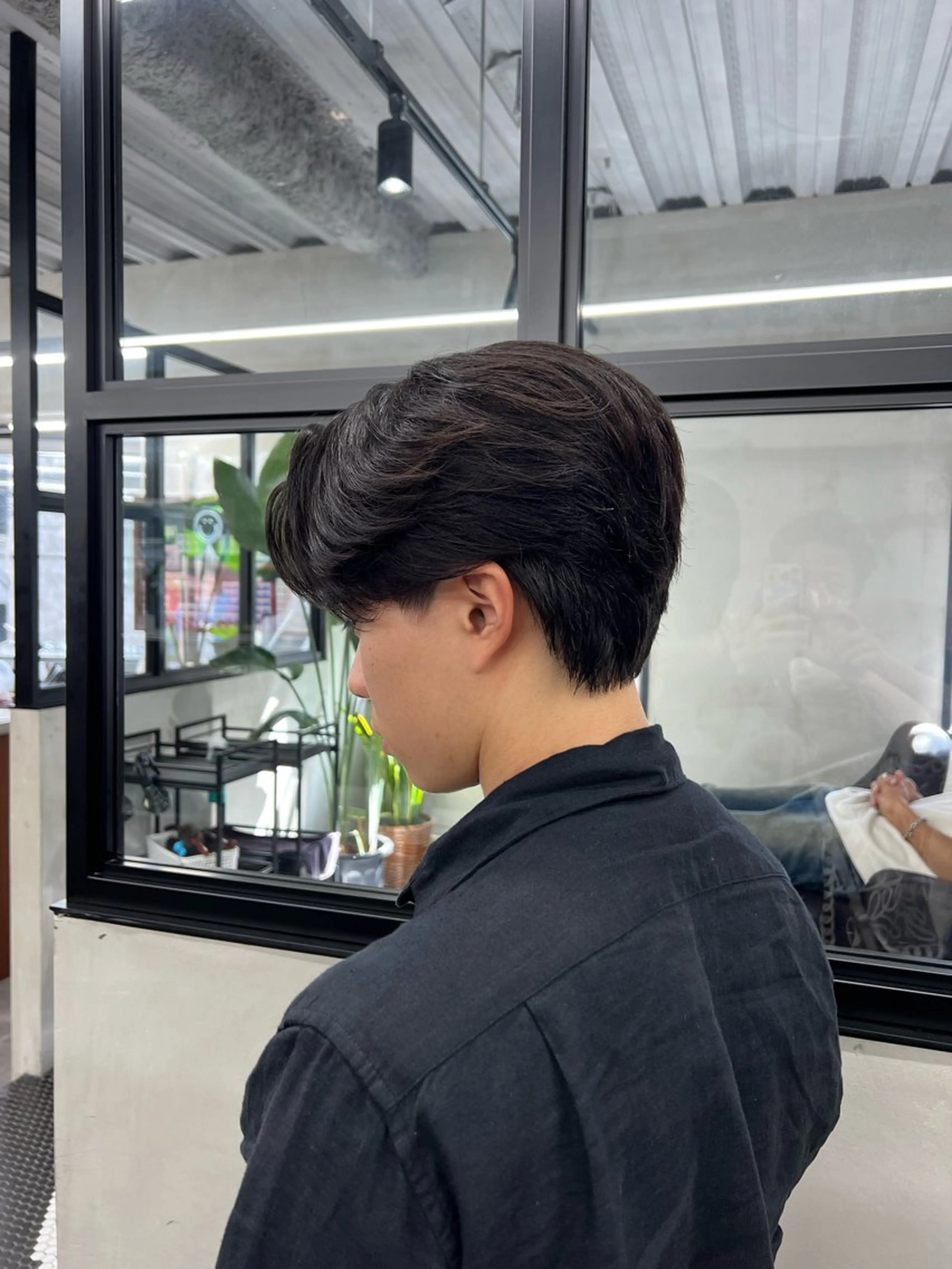 ショート メンズ センターパート/ 暖色カラーayuのヘアスタイル