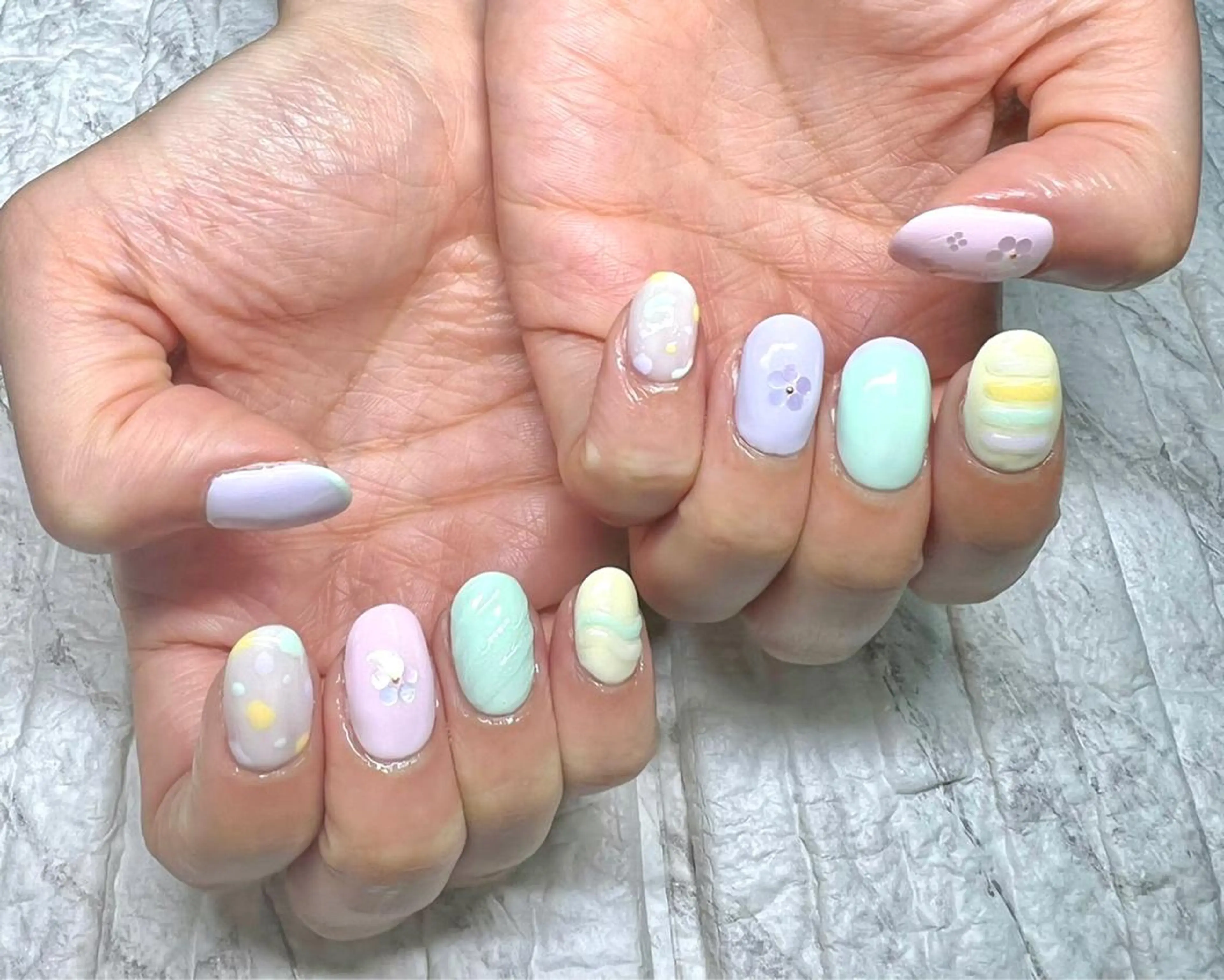 ネイル ハンドネイル Alohi nail salonのネイルデザイン