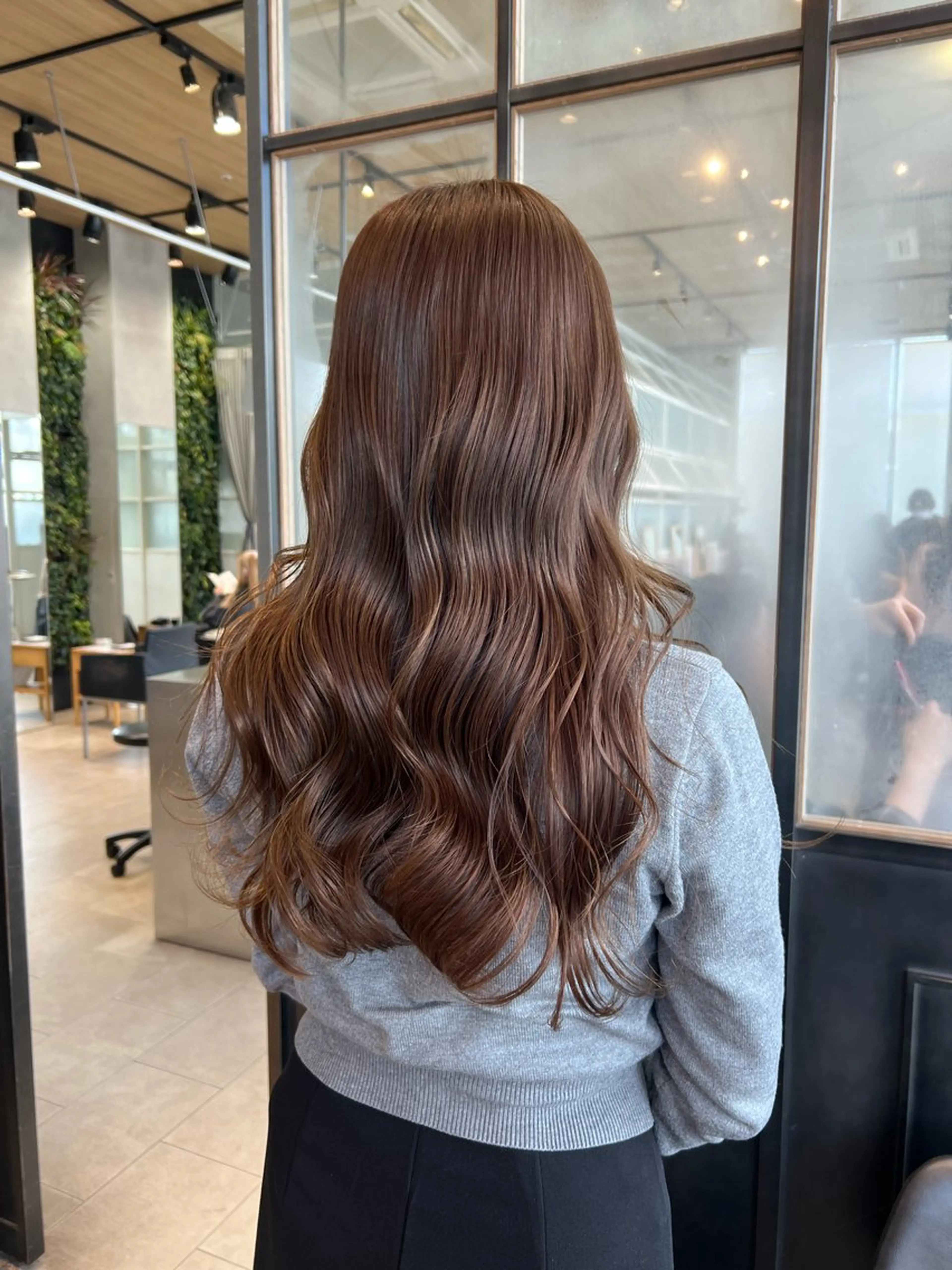 ロング カット ヘアカラー トリートメント 🫧Ai/ ロロネー森ノ宮💖のヘアスタイル