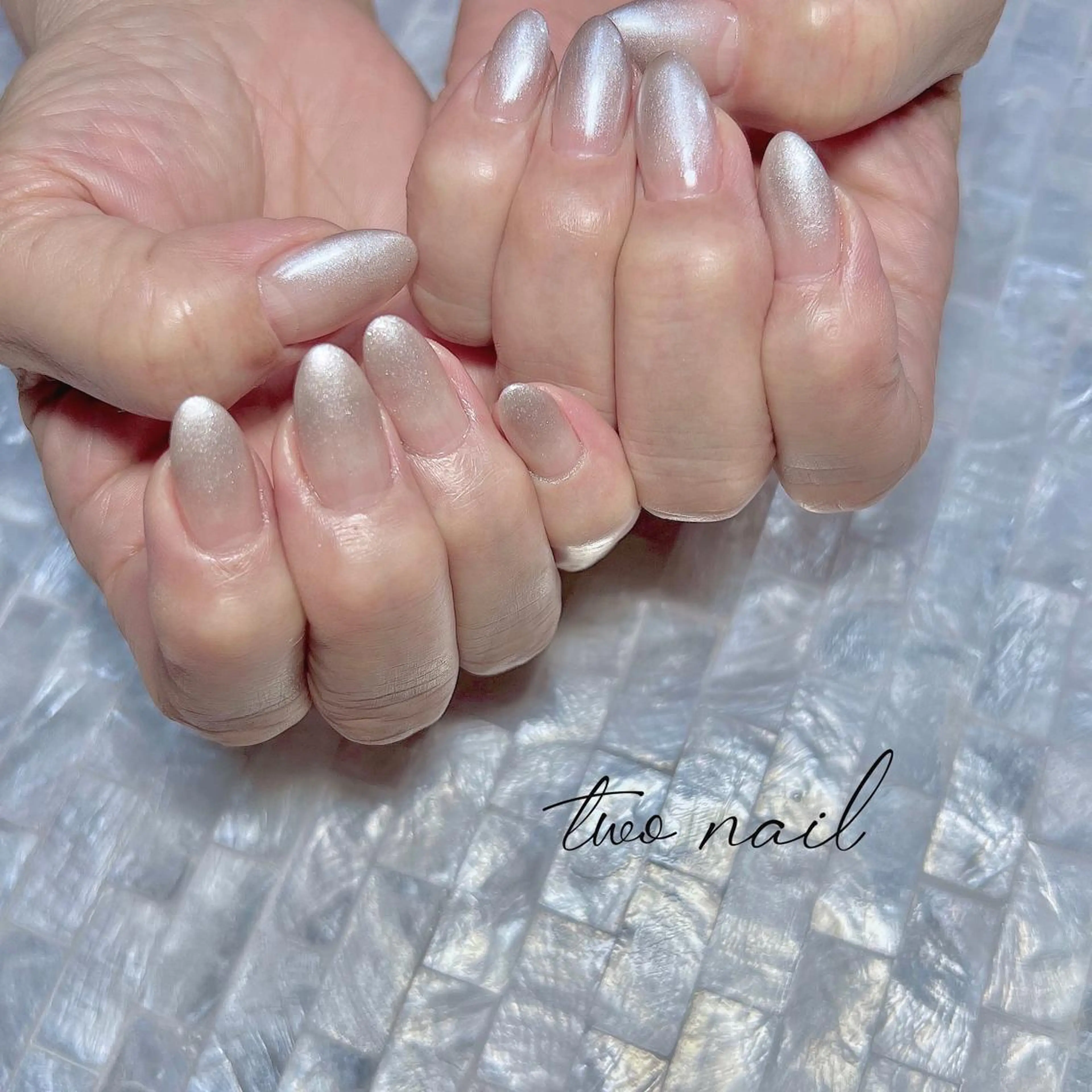 ネイル アートネイル フットネイル ハート キラキラネイル ニュアンスネイル ハンドネイル two nailのネイルデザイン