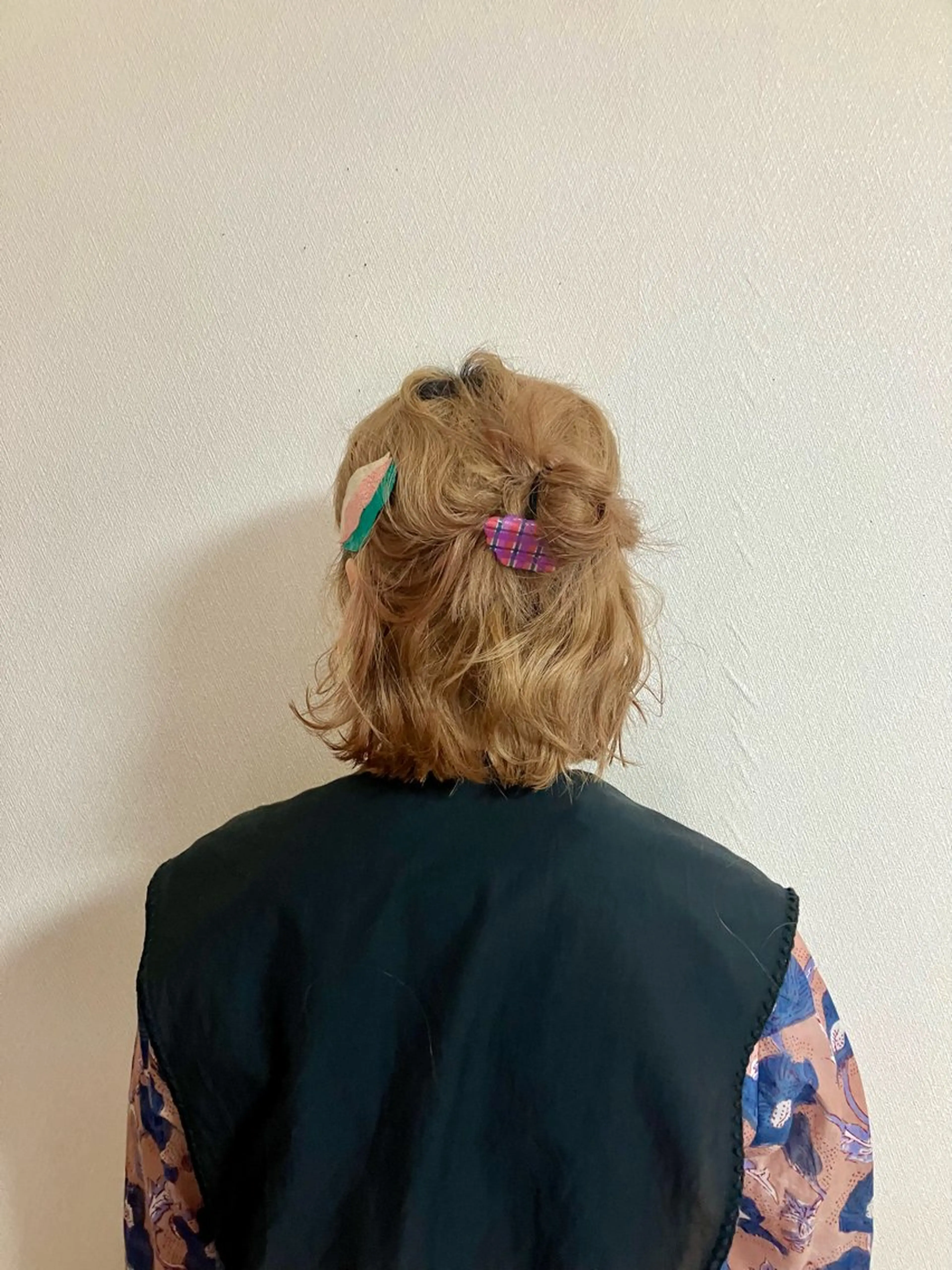 ミディアム ヘアアレンジ 清水 美香のヘアスタイル